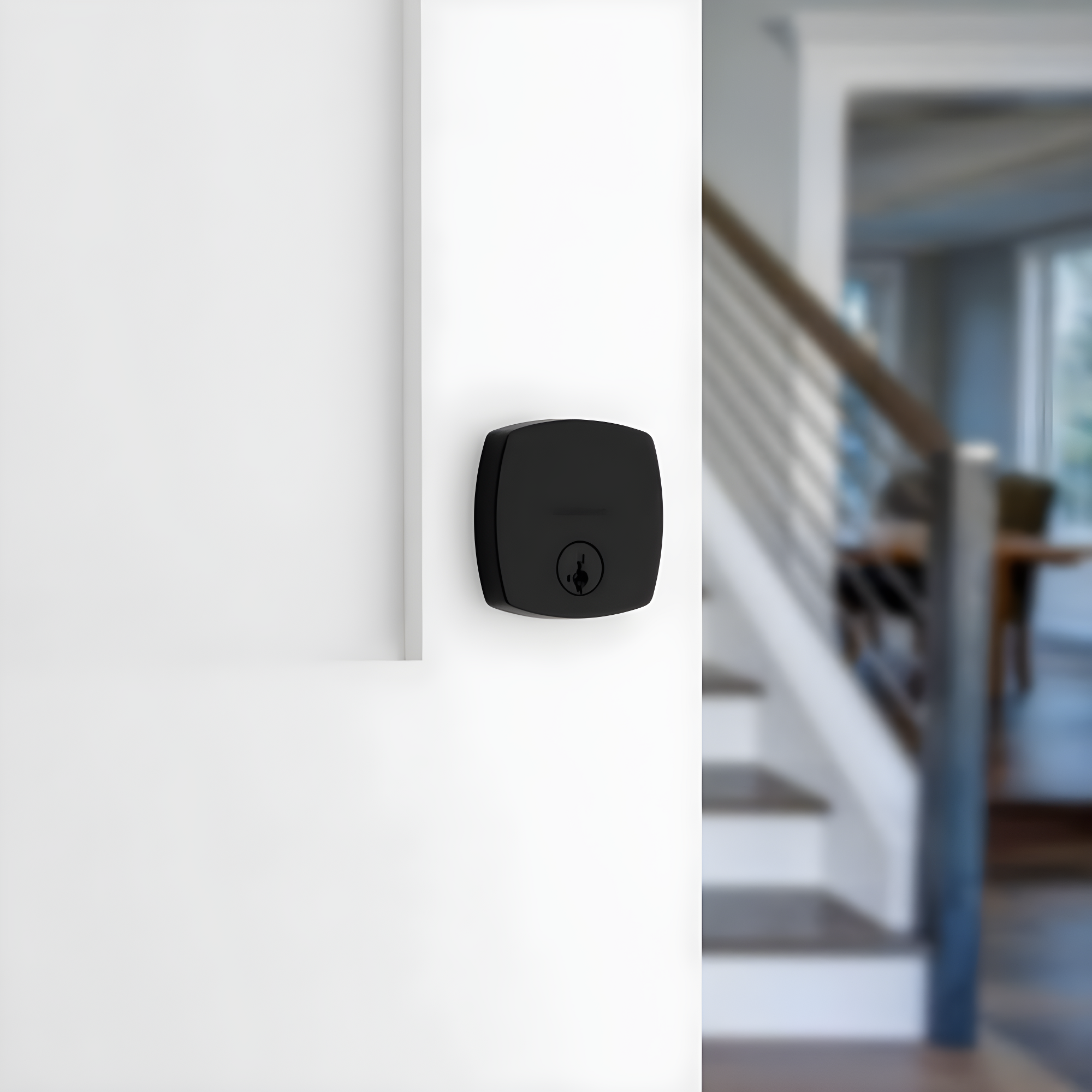 Midtown Interior Knob With Deadbolt Reversible Entry Set