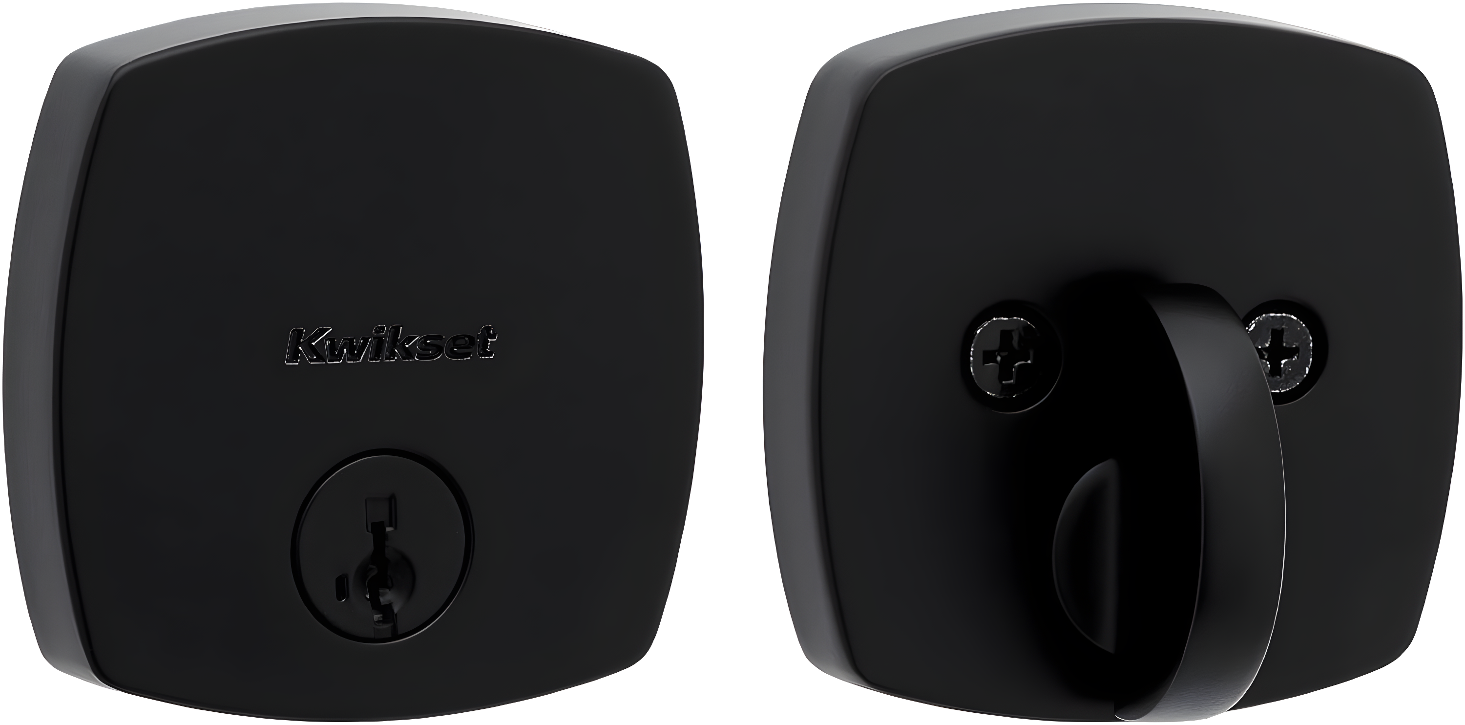 Midtown Interior Knob With Deadbolt Reversible Entry Set