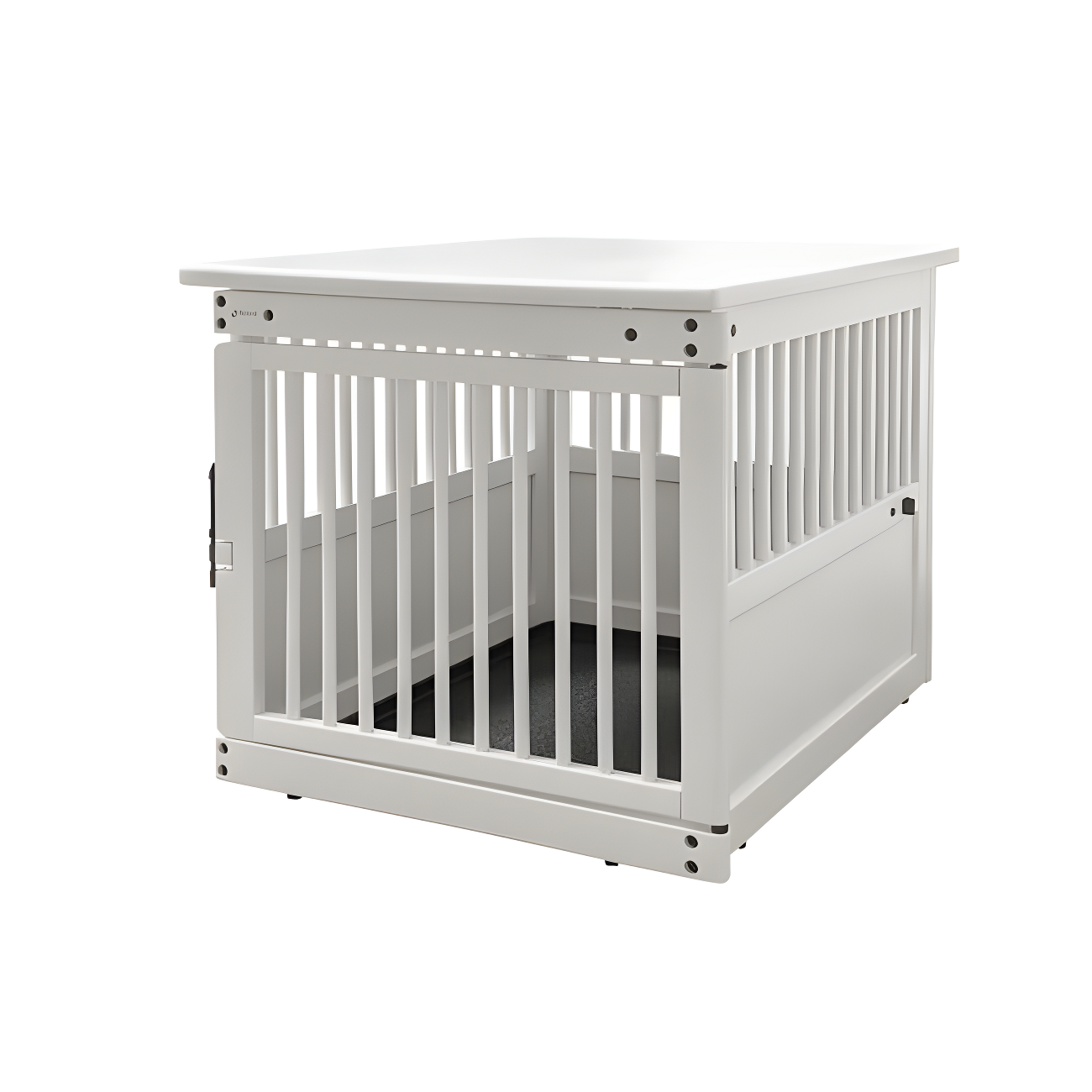 Richell Wooden End Table Pet Crate