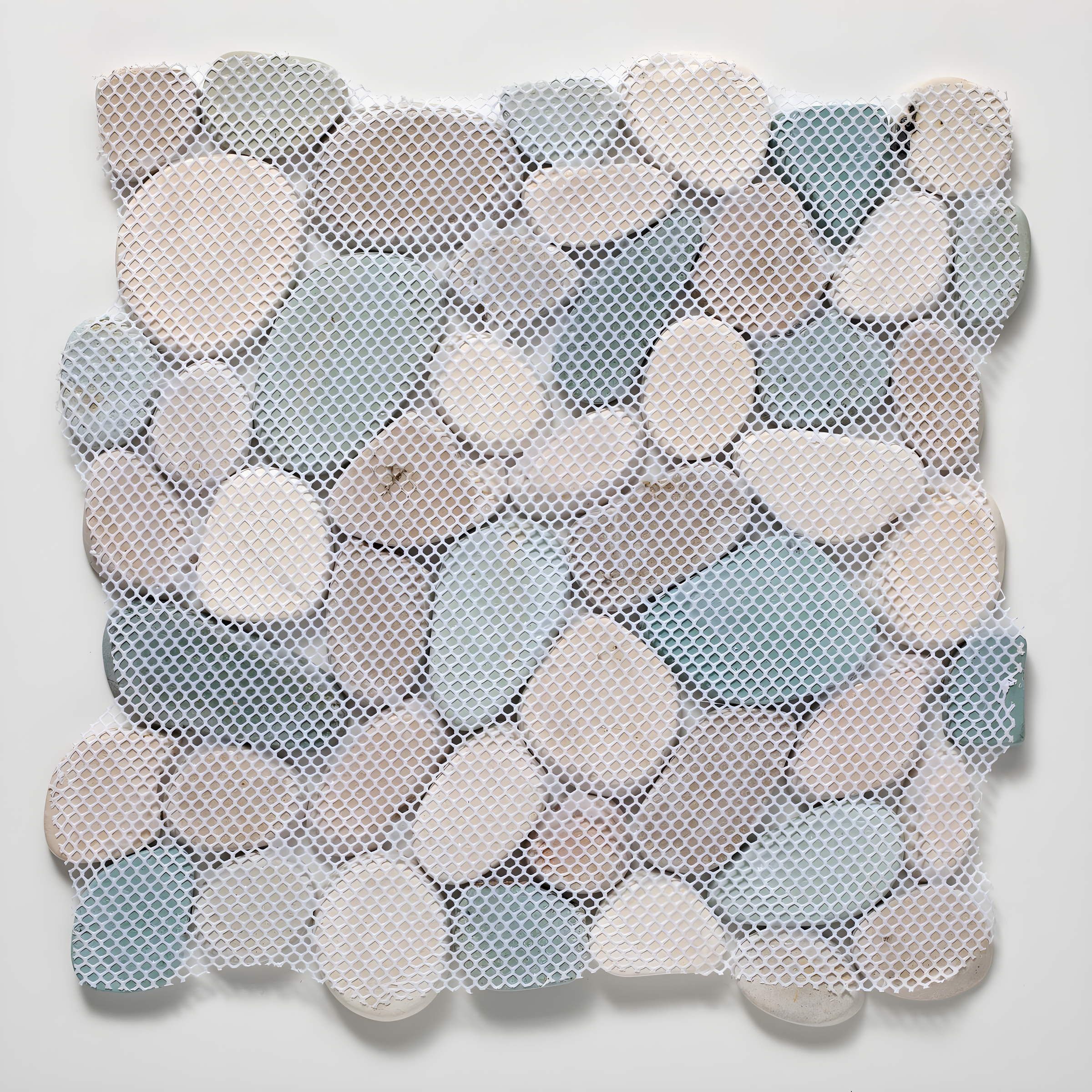 Sliced Pebble Mosaic Wall & Floor Tile