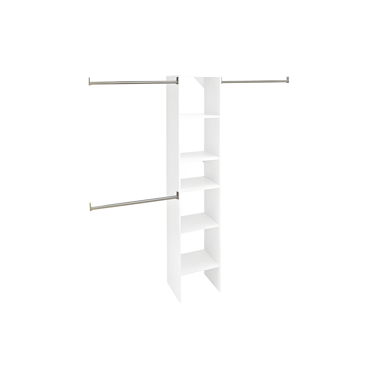 SuiteSymphony 77" to 113" Closet System Starter Kit