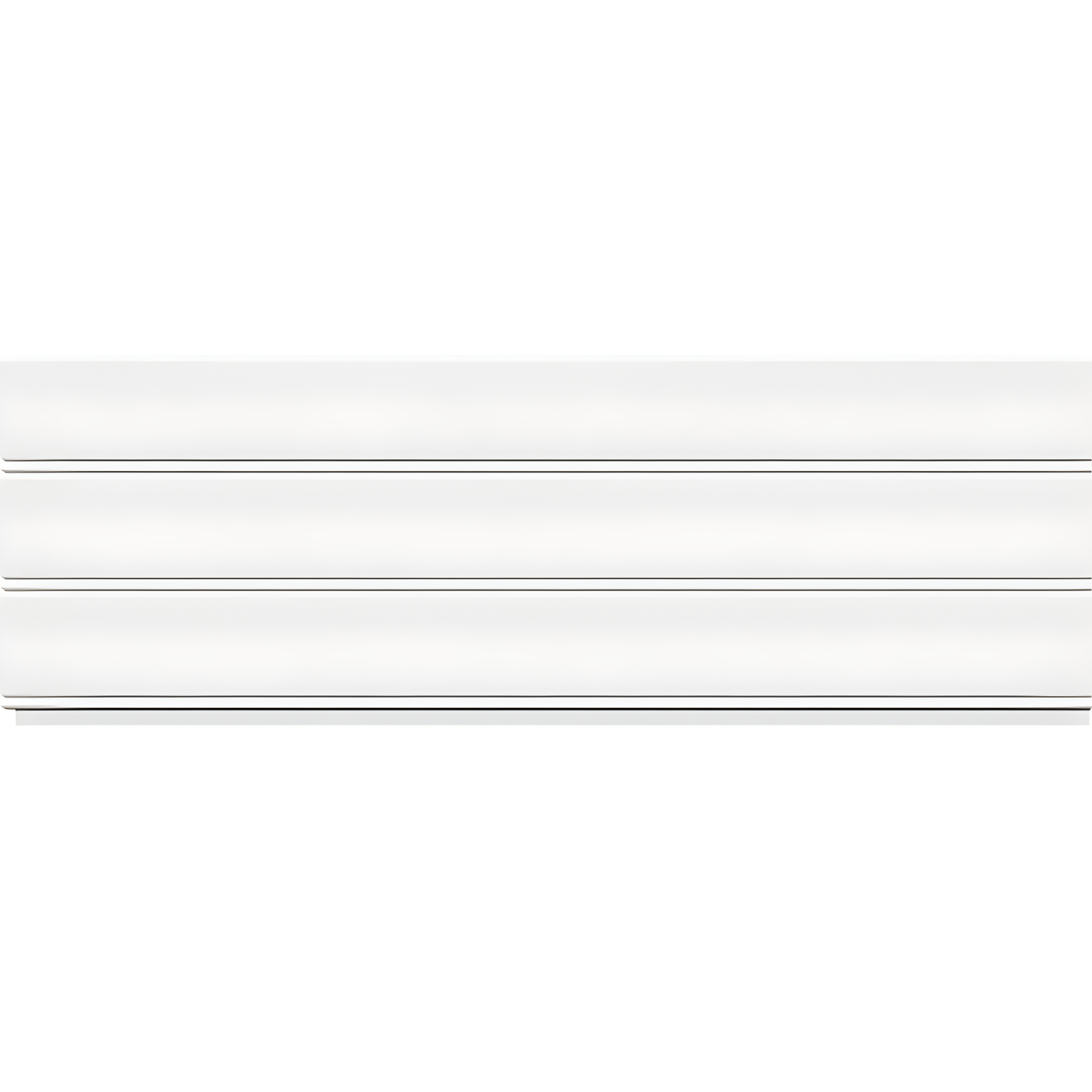 Ekena Millwork 96" Reversible Wainscoting (Set of 4) (Set of 4)
