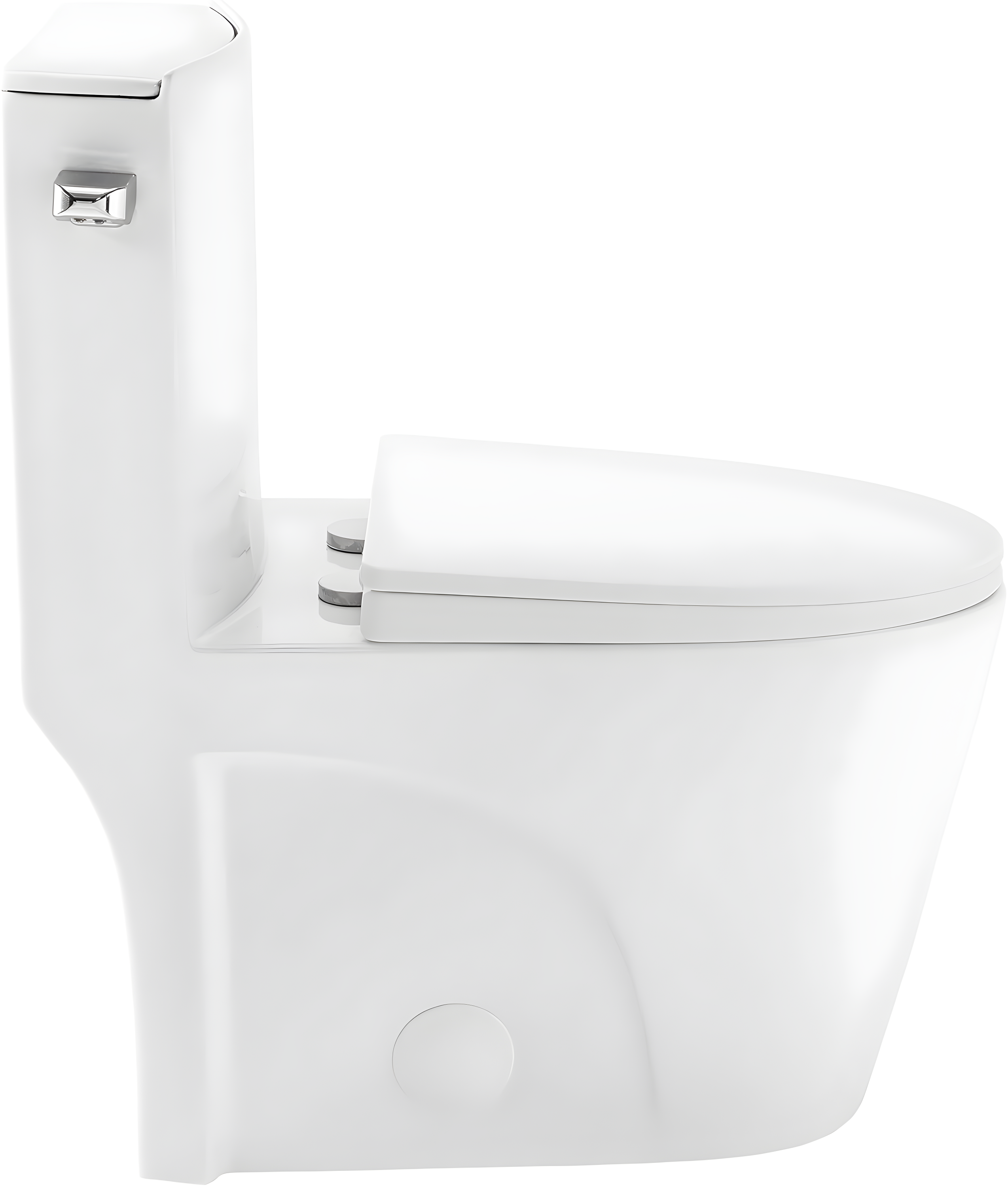 St. Tropez One Piece Elongated Toilet Dual Vortex Flush 1.6 GPF