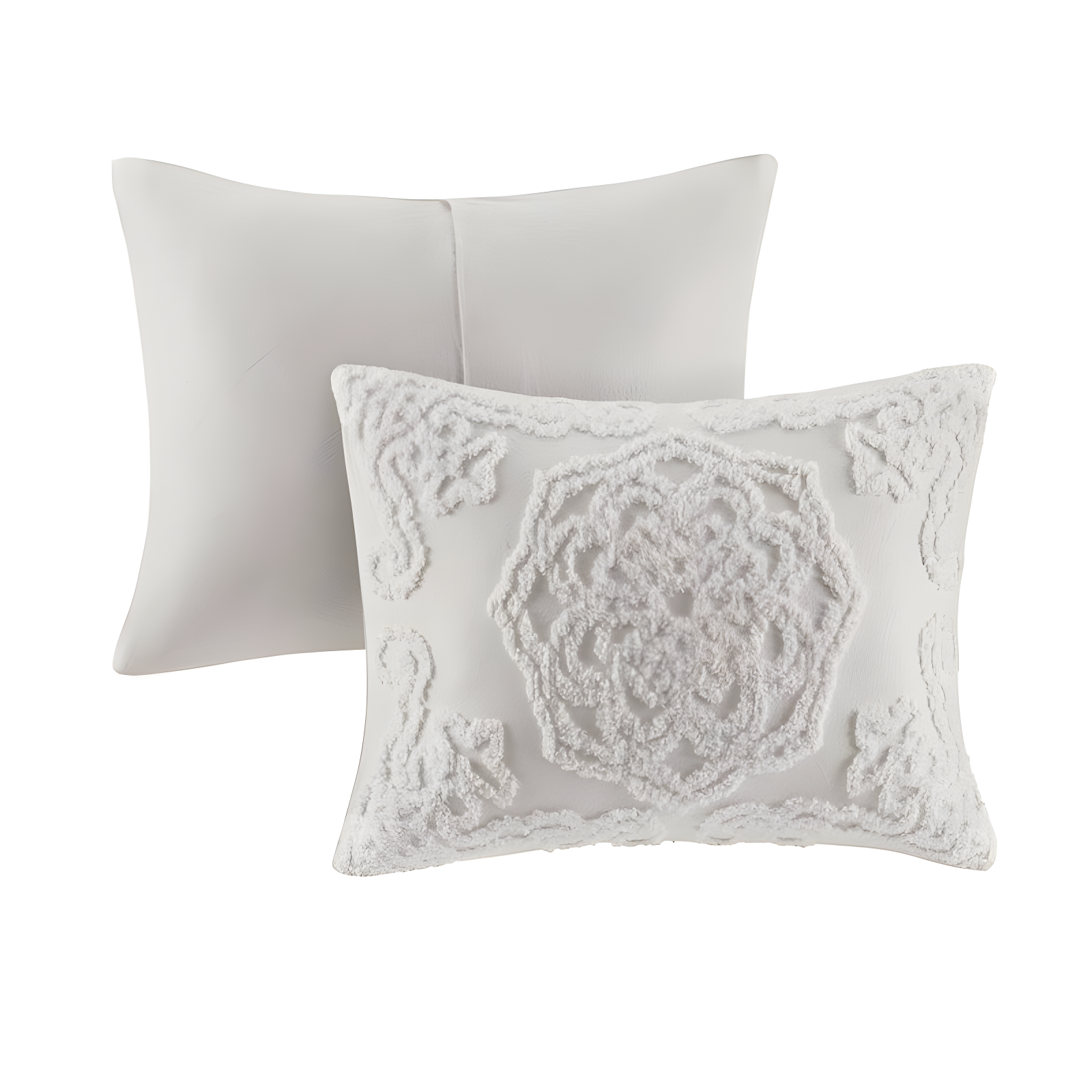 510 Design Everly 3 Piece Tufted Woven Medallion Comforter Set