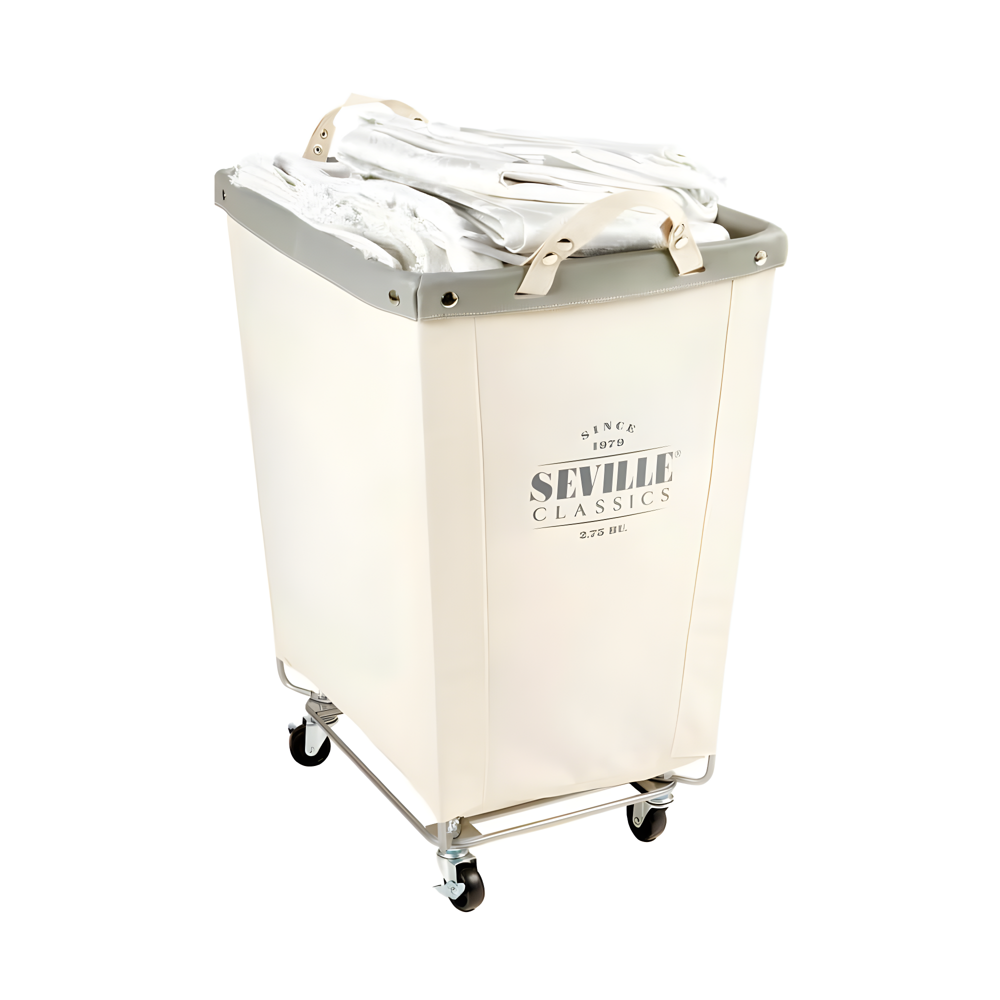 Rolling Commercial Laundry Hamper