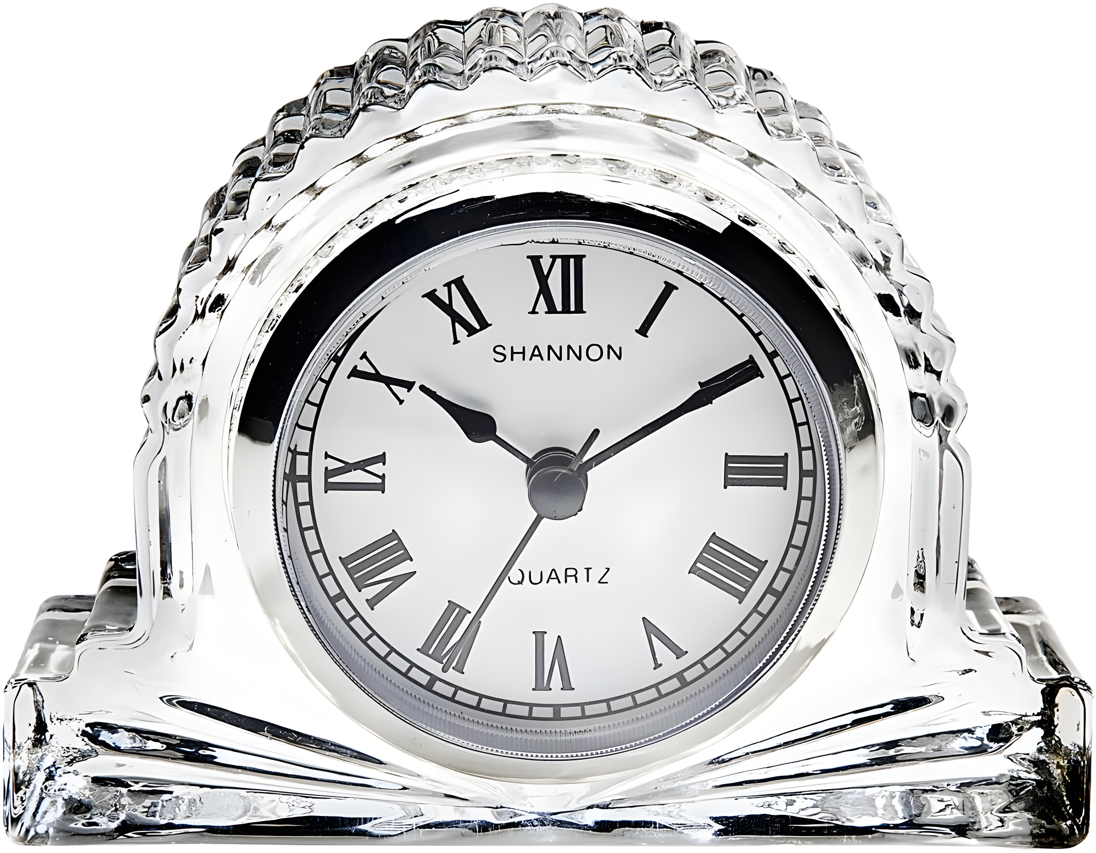 Godinger Small Crystal European Mantle Clock