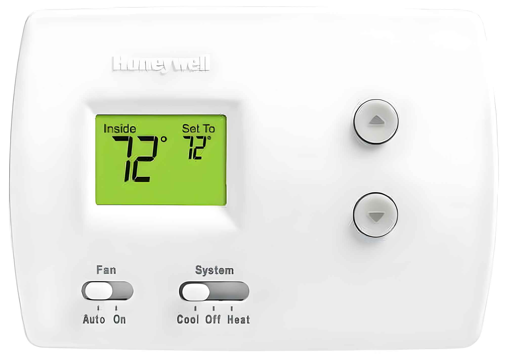 Honeywell TH3210D1004 Digital White Non-Programmable Thermostat