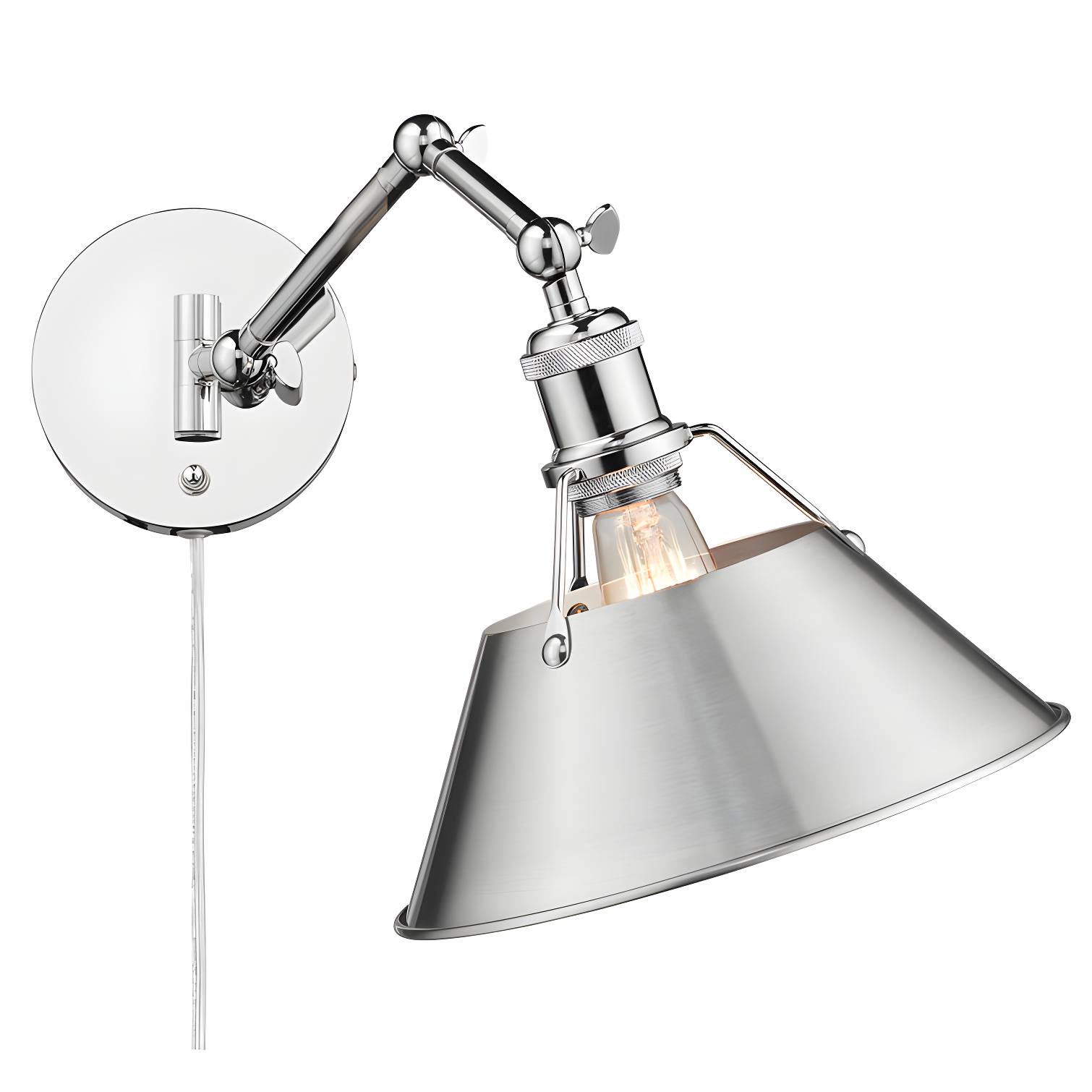 Trent Austin Design® Weatherford Steel Swing Arm Sconce