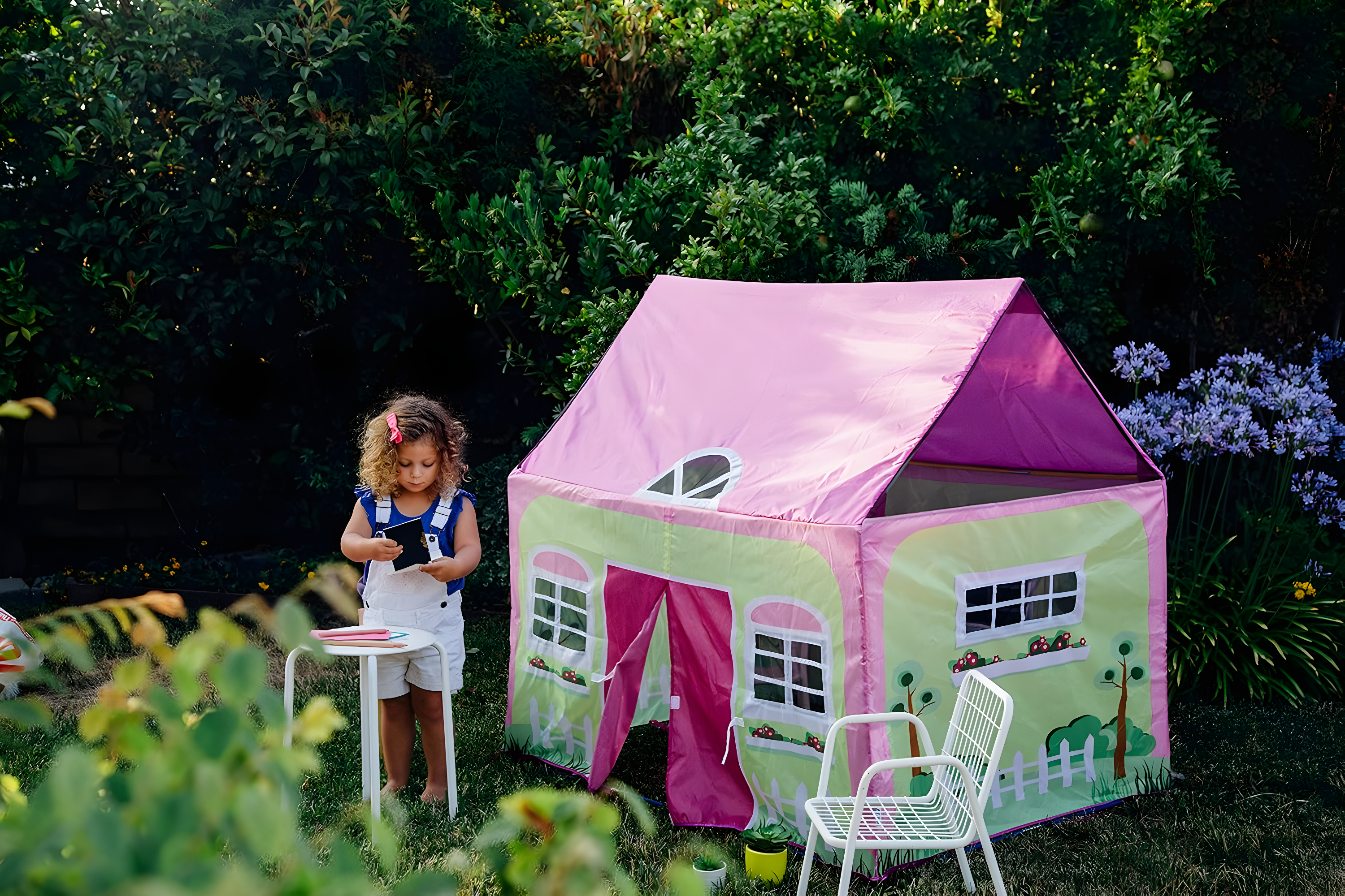 Pacific Play Tents Pacific Play Tents 50'' W x 40'' D Indoor / Outdoor Polyester Play Tent