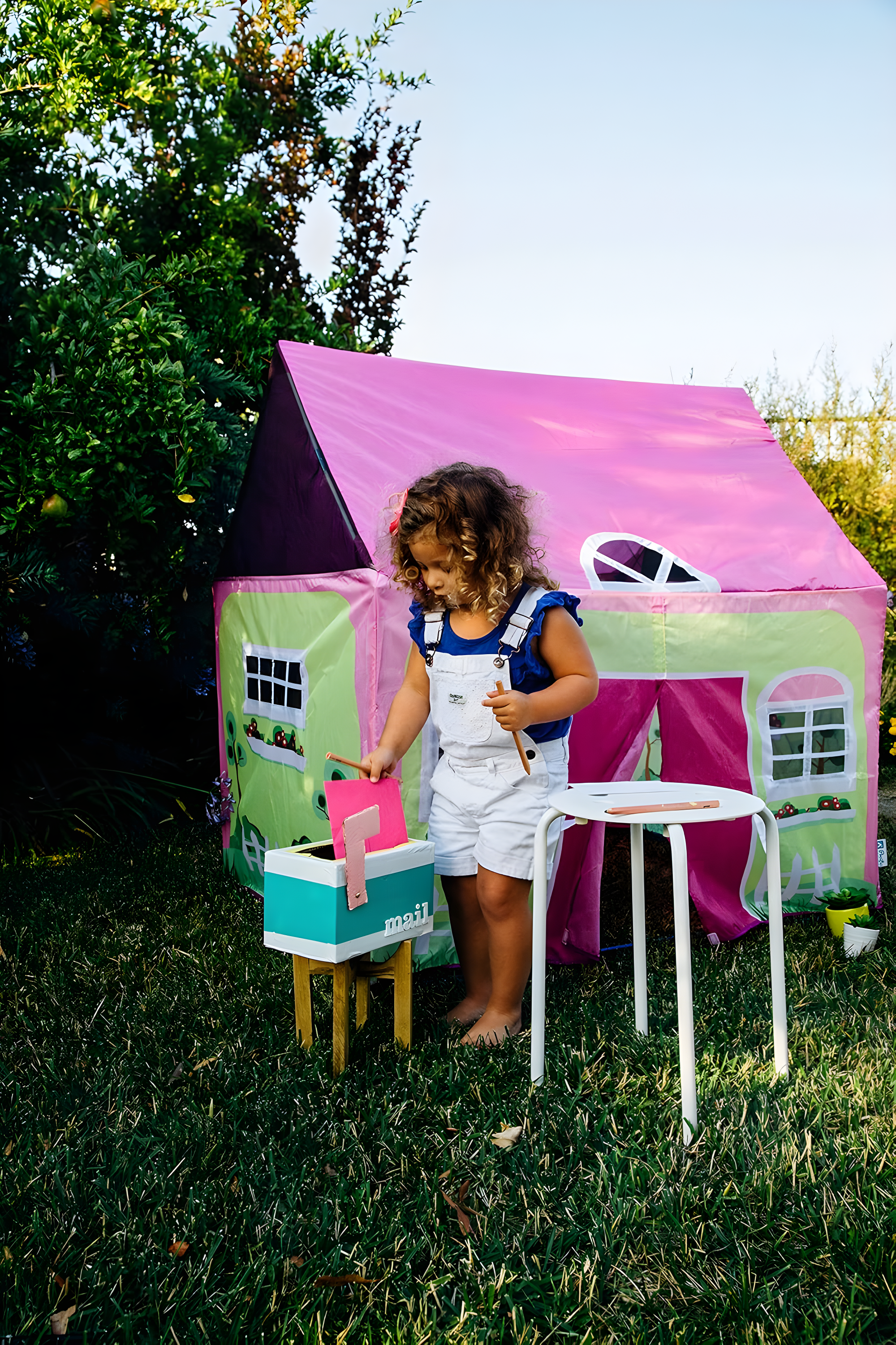 Pacific Play Tents Pacific Play Tents 50'' W x 40'' D Indoor / Outdoor Polyester Play Tent