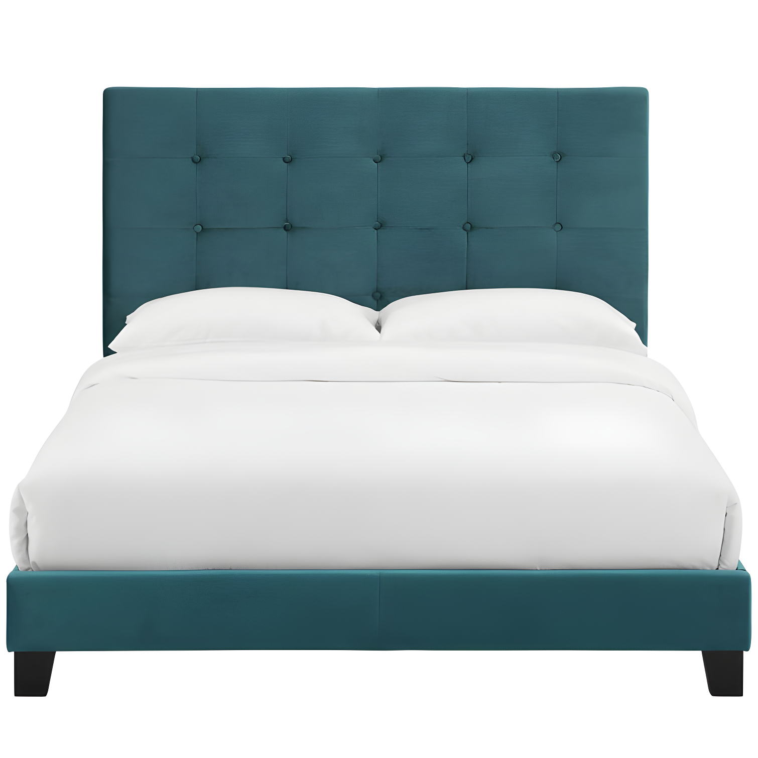 Modway Melanie Tufted Button Upholstered Performance Velvet Platform Bed