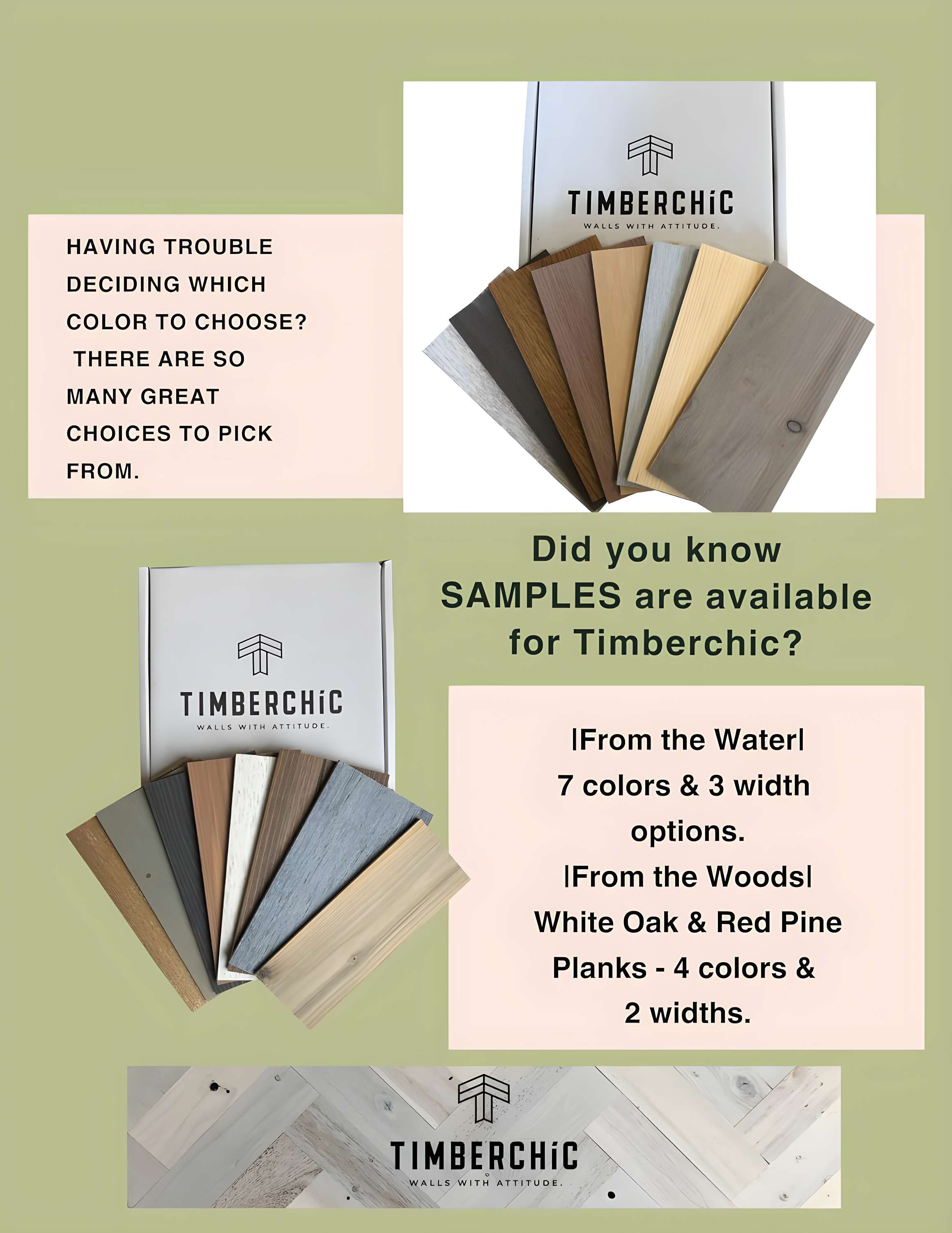 Timberchic River Reclaimed Wooden Wall planks - Simple Peel & Stick Wall Covering Application for DIY Accent Wall & Home Improvement - Modern, Premium Wall Paneling