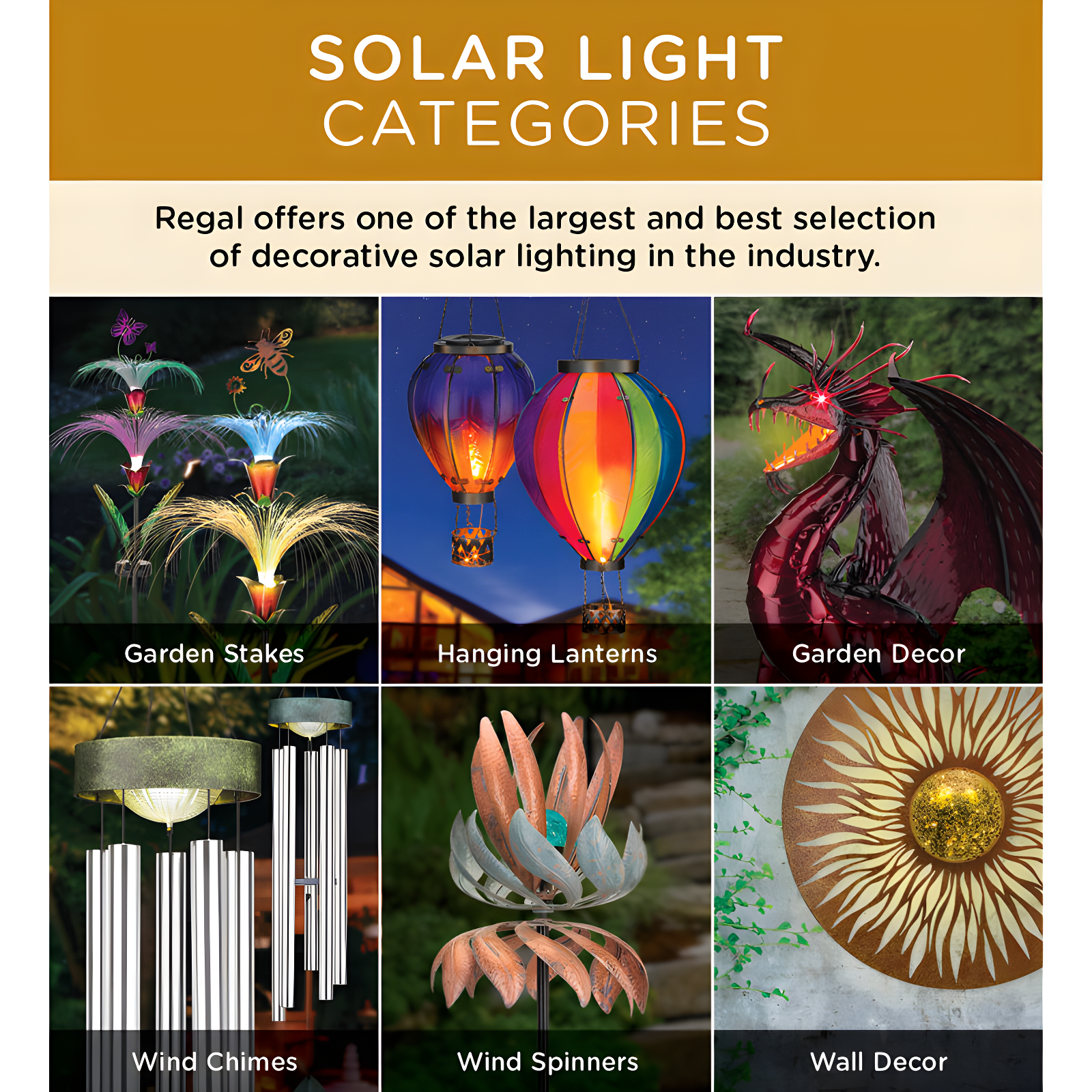 Regal Art & Gift Solar Toadstool Stake
