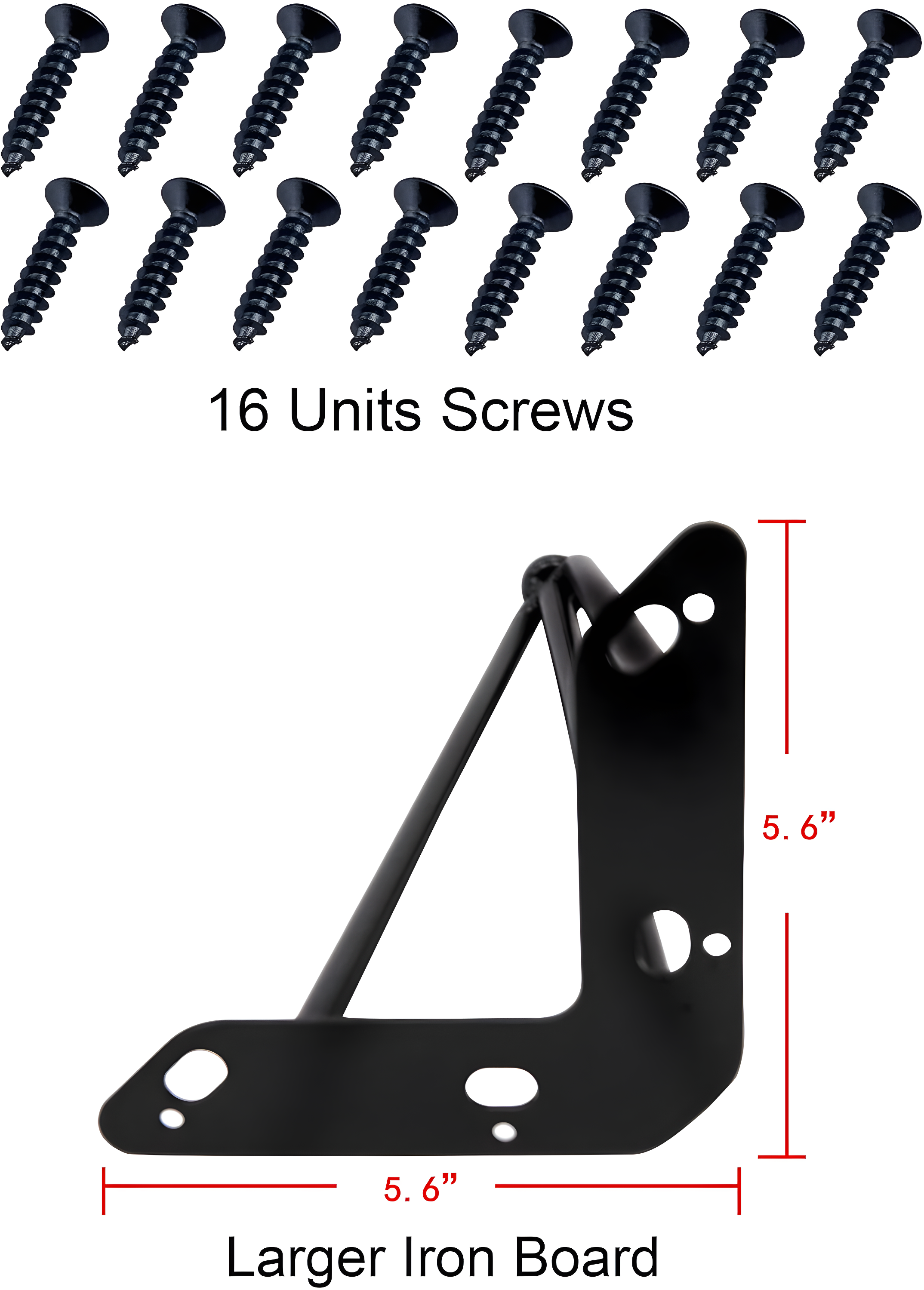 Home Soft Things 10 Inch Furniture Legs Black Metal Hairpin Table Legs Desk Legs, Set of 4, Black