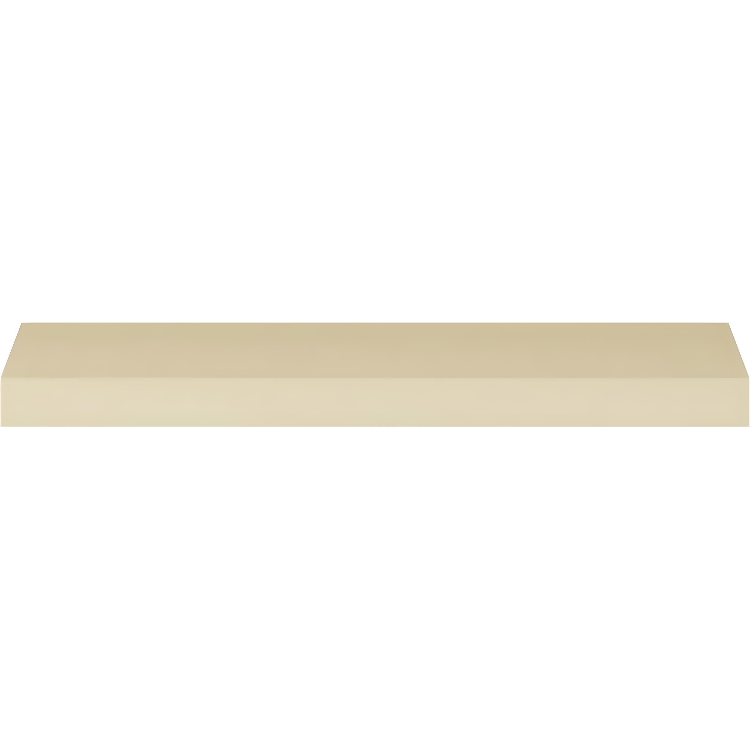 Ekena Millwork 2"H x 1 7/8"P x 2 3/4"F x 94 1/2"L Reece Traditional Smooth Crown Moulding