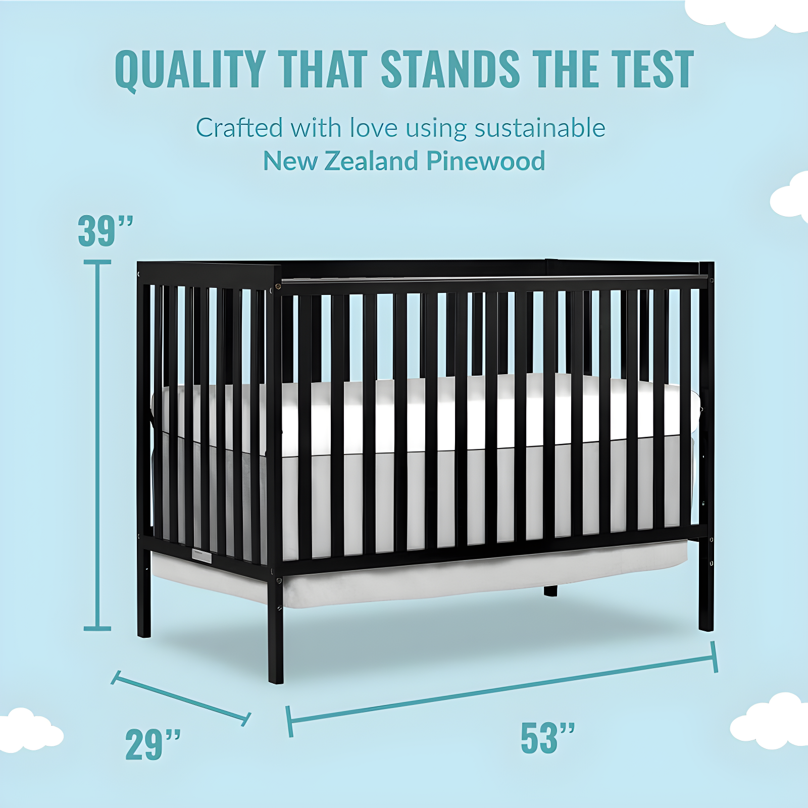 Dream On Me Synergy Convertible Crib