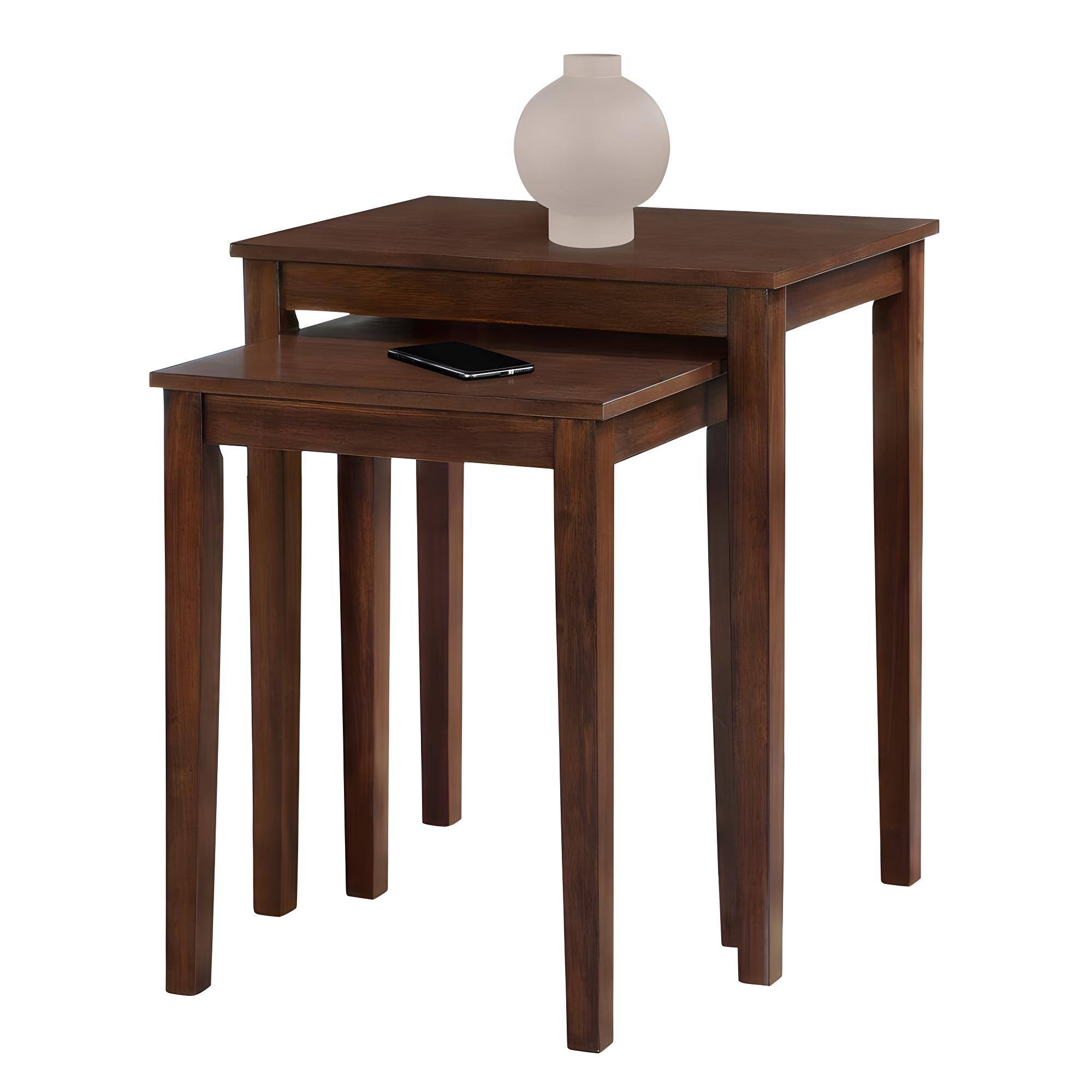 Convenience Concepts American Heritage Nesting End Tables, Espresso