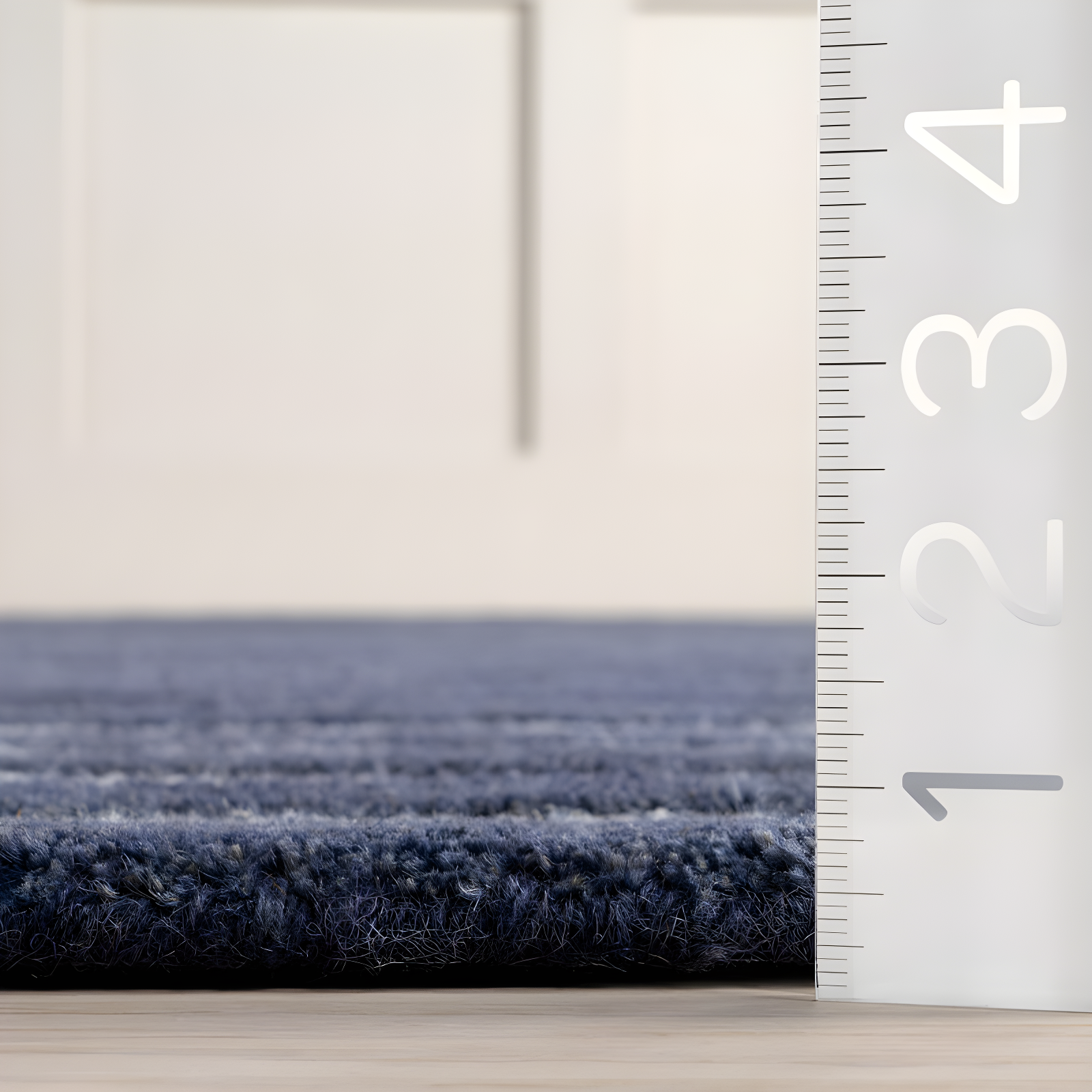 Breakwater Bay Pacific Striped Wool Area Rug