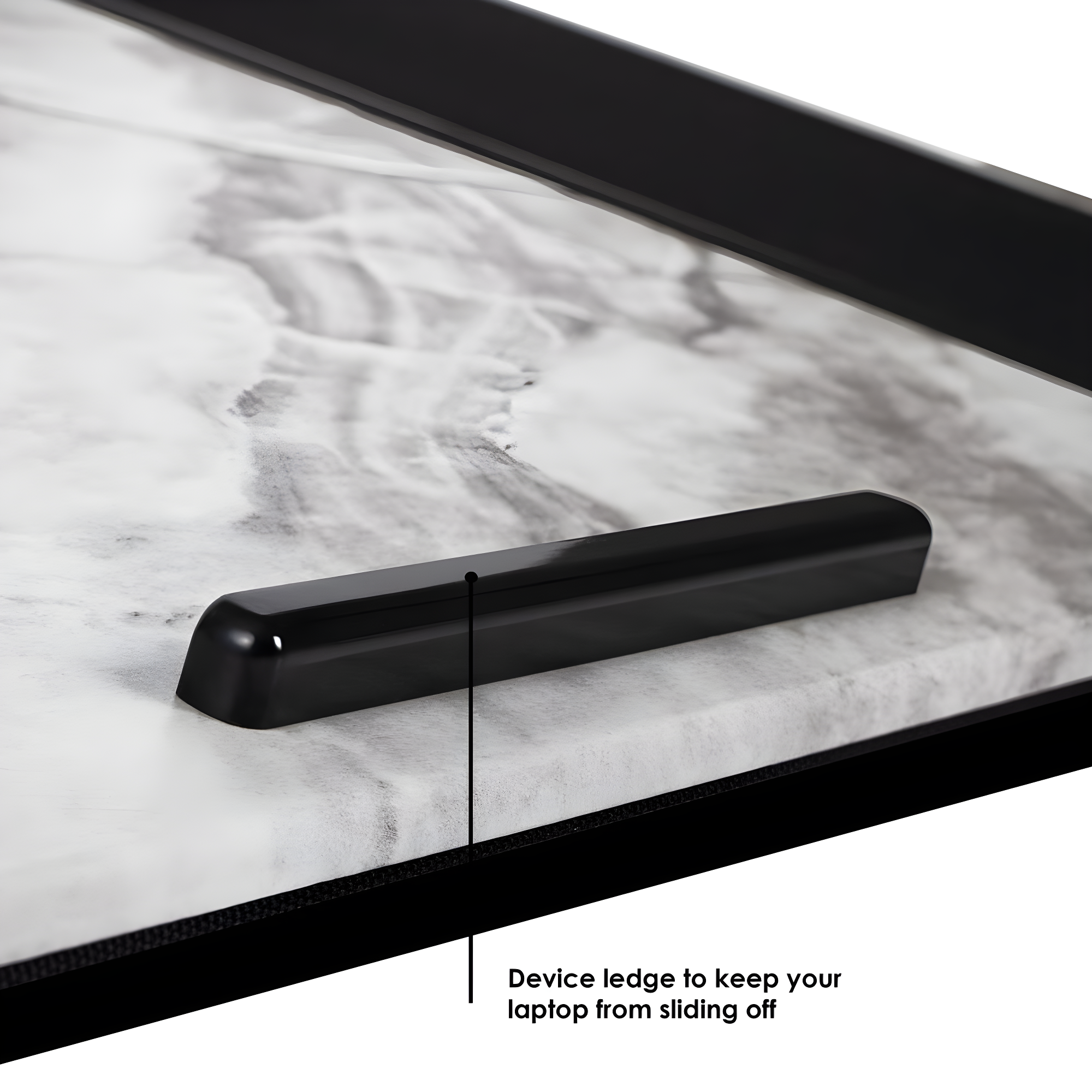 LapGear Home Office Lap Desk, White Marble