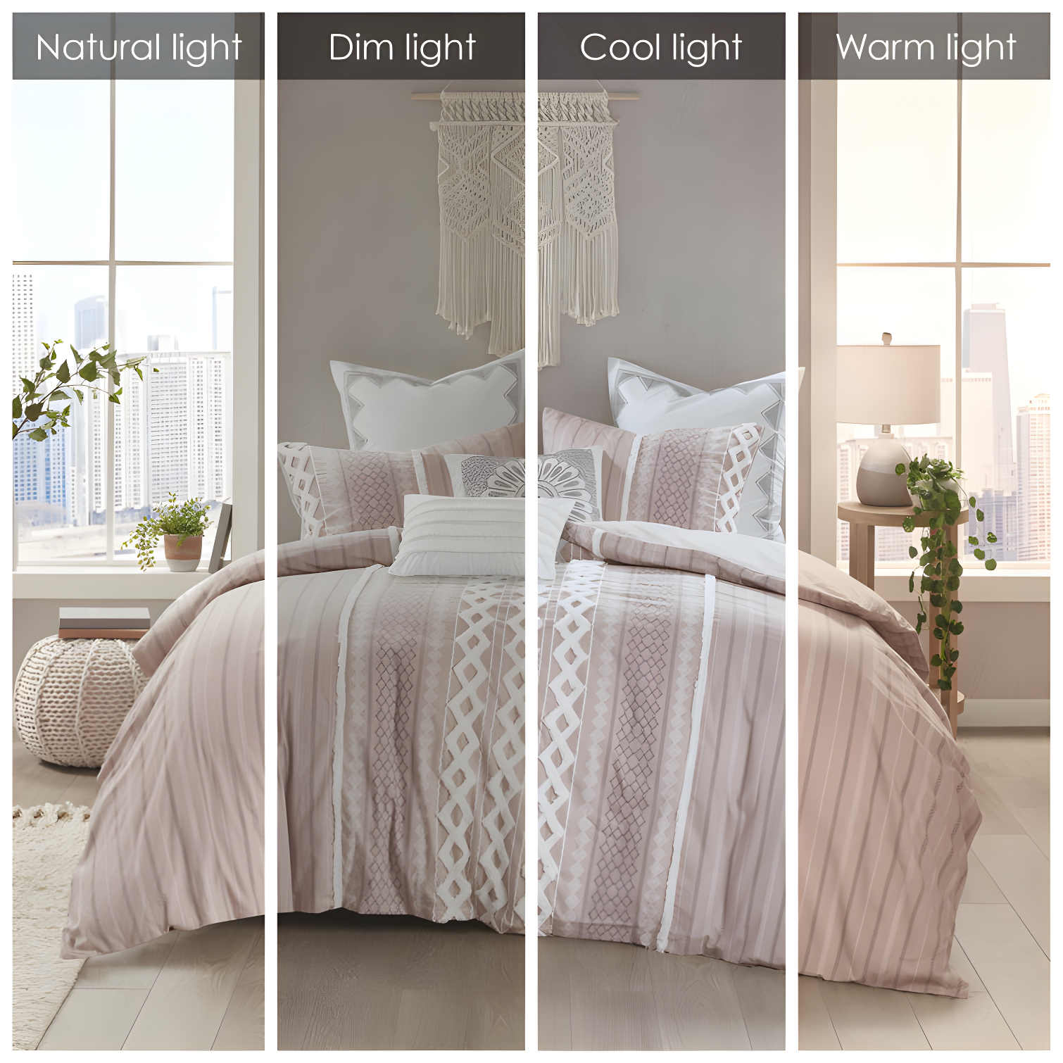 INK+IVY Imani Cotton Printed Duvet Cover Set