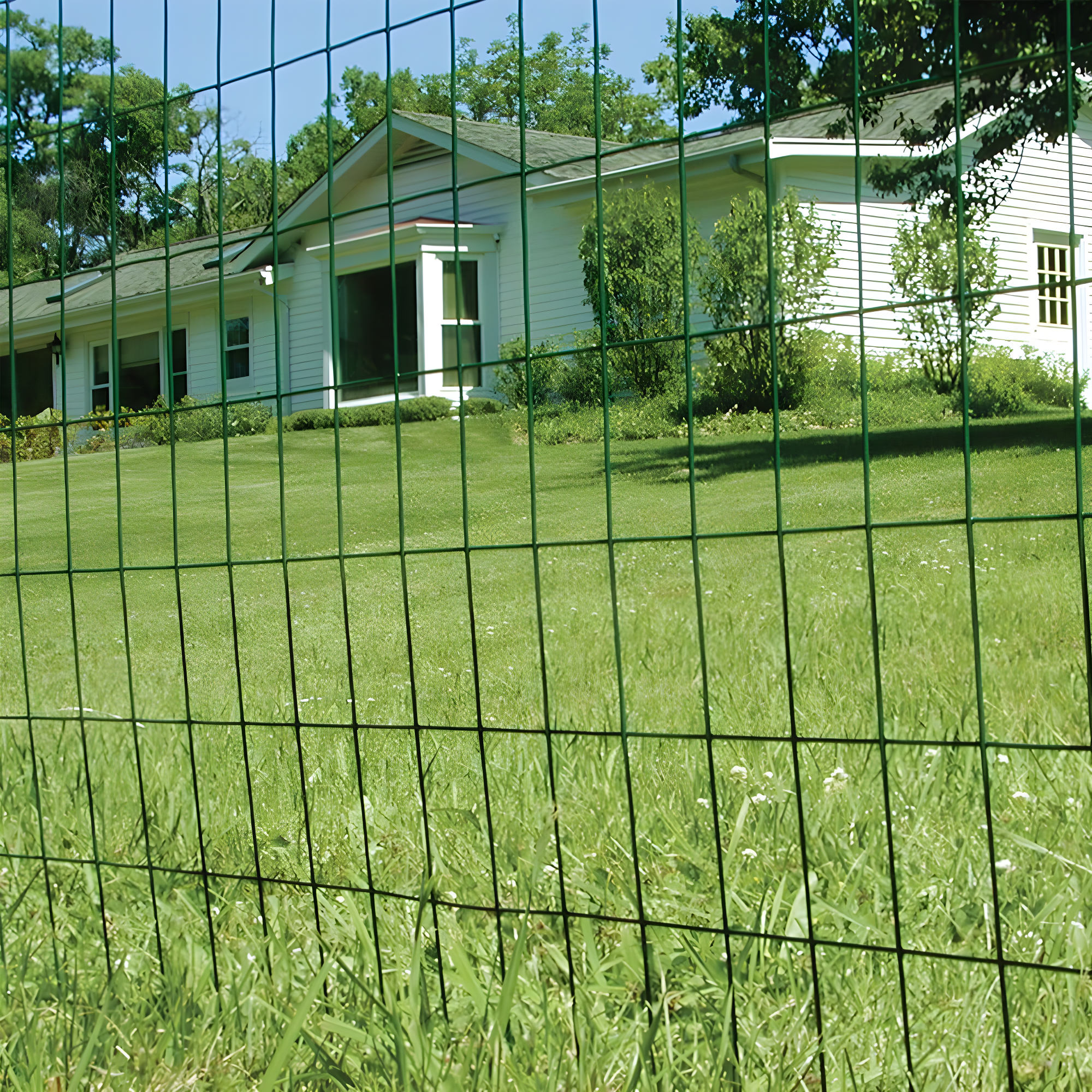 YARDGARD Green Metal Fencing