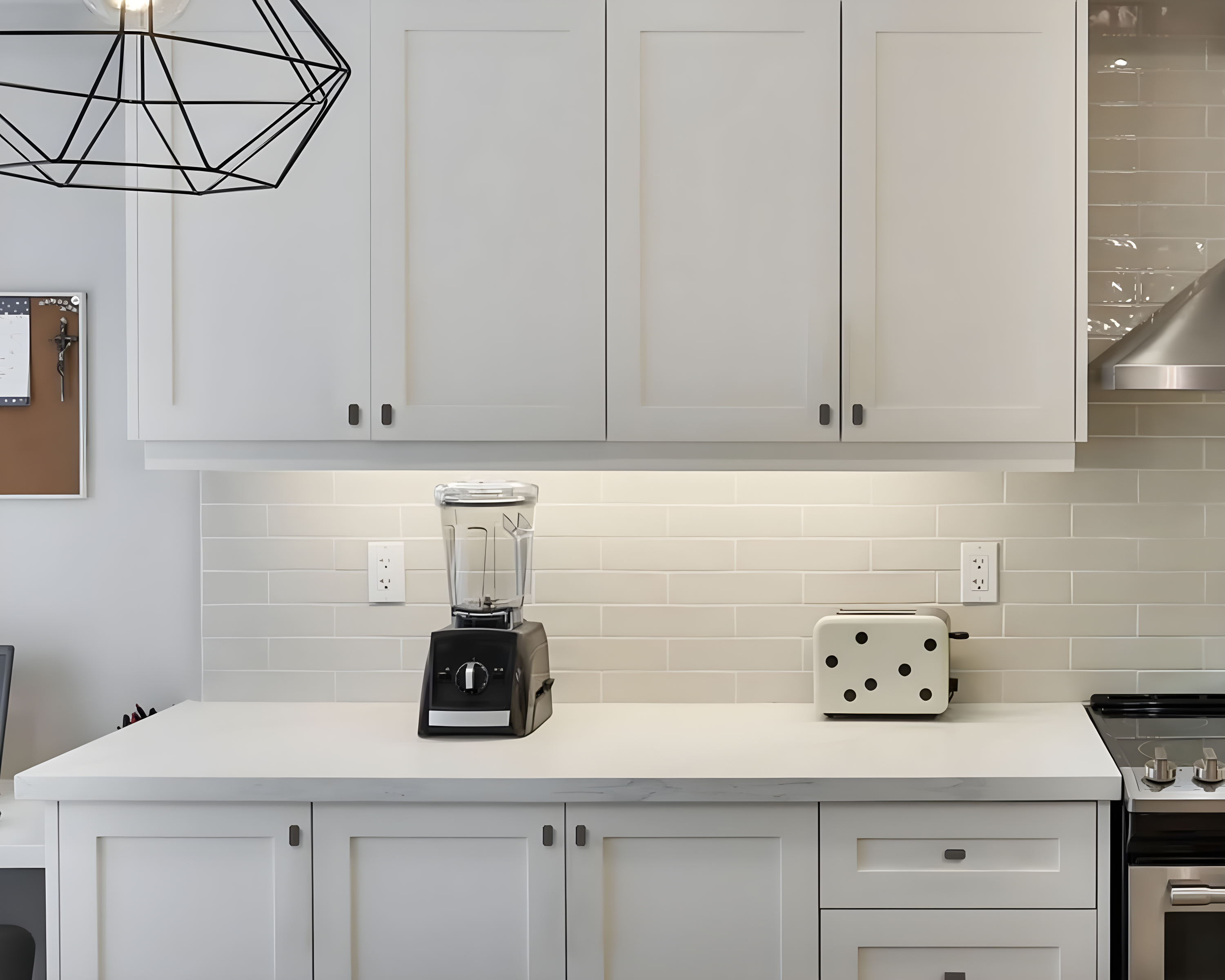 Black Cabinet Knobs - Modern Matte Black Drawer Knobs (1.14" - Kitchen, Dresser & Cupboard Closet)