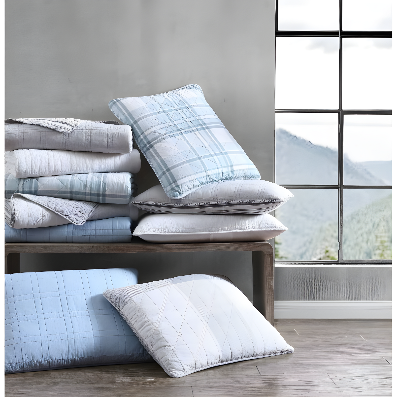 Eddie Bauer Boulder Plaid Cotton Green Quilt Set & Reviews | Wayfair