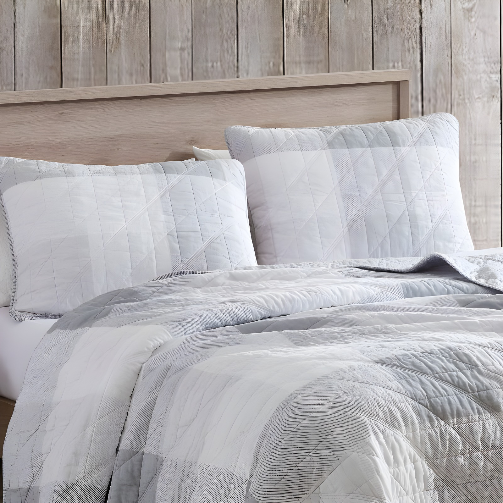 Eddie Bauer Boulder Plaid Cotton Green Quilt Set & Reviews | Wayfair