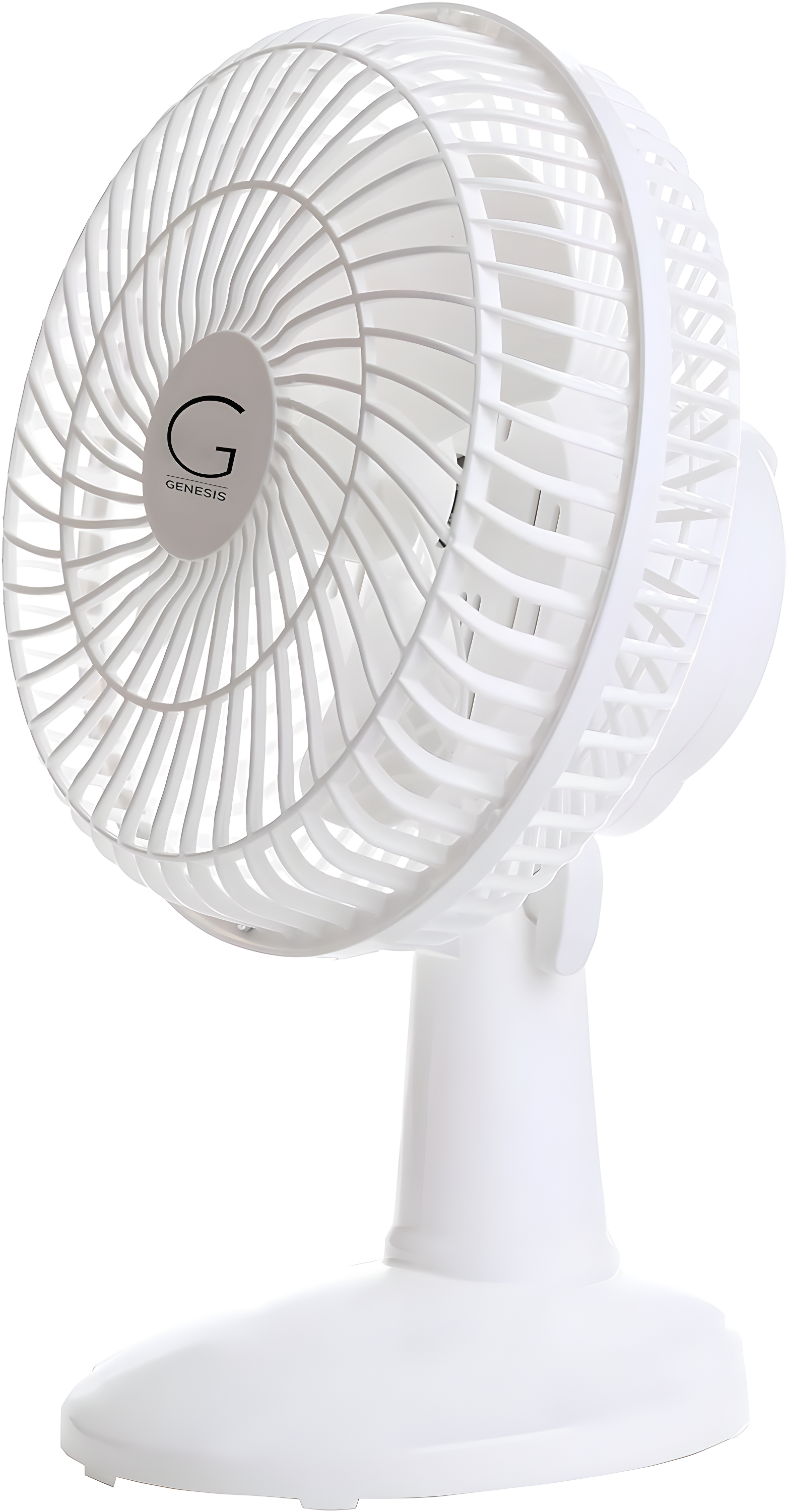Genesis Indoor 5 in 2 speed Clip On Fans,Table Fans with A1CLIPFANWHITE, White