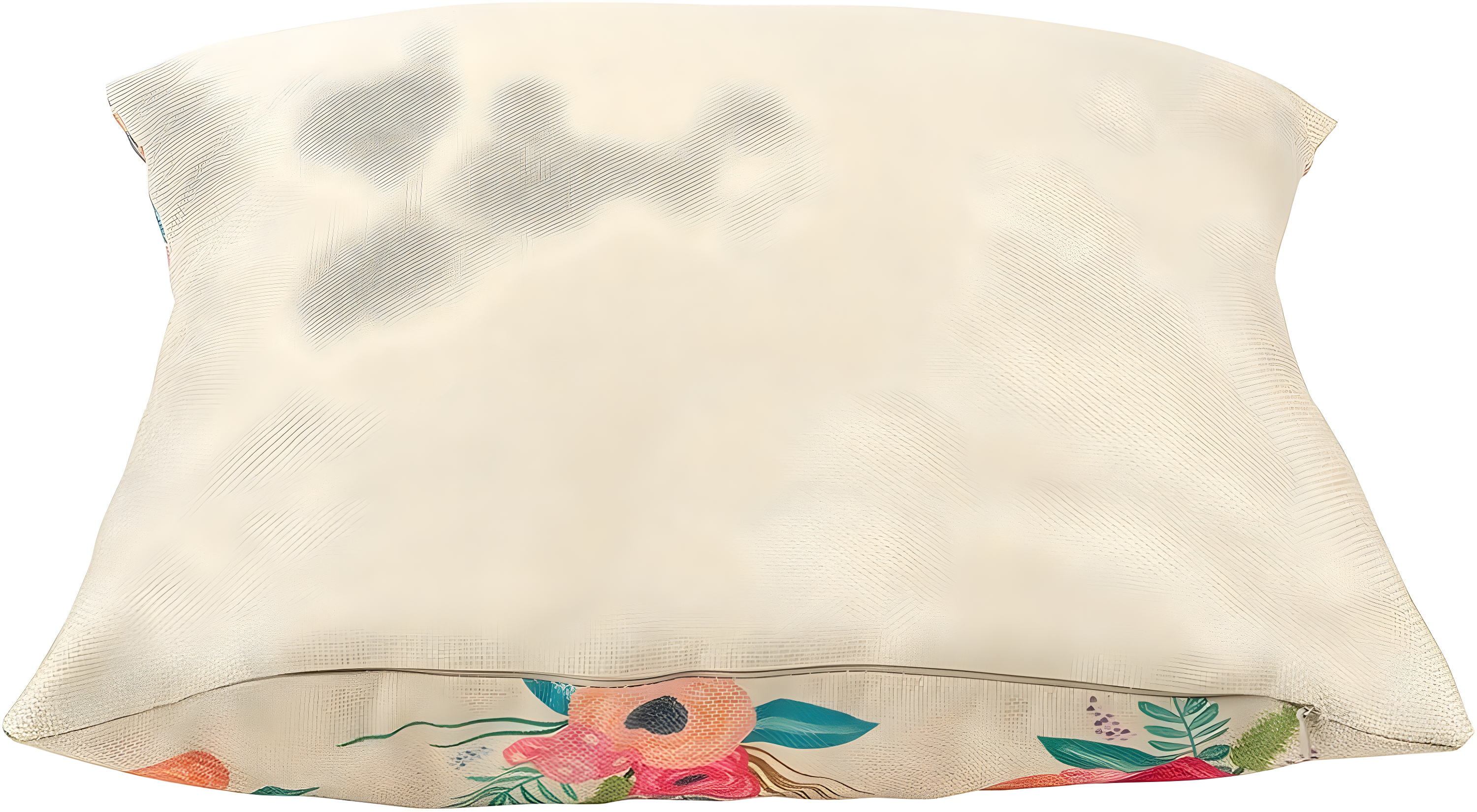 Juvale Set of 4 Happy Spring Decorative Pillow Case Cushion Covers for Easter, 4 Designs, 17 x 17 in