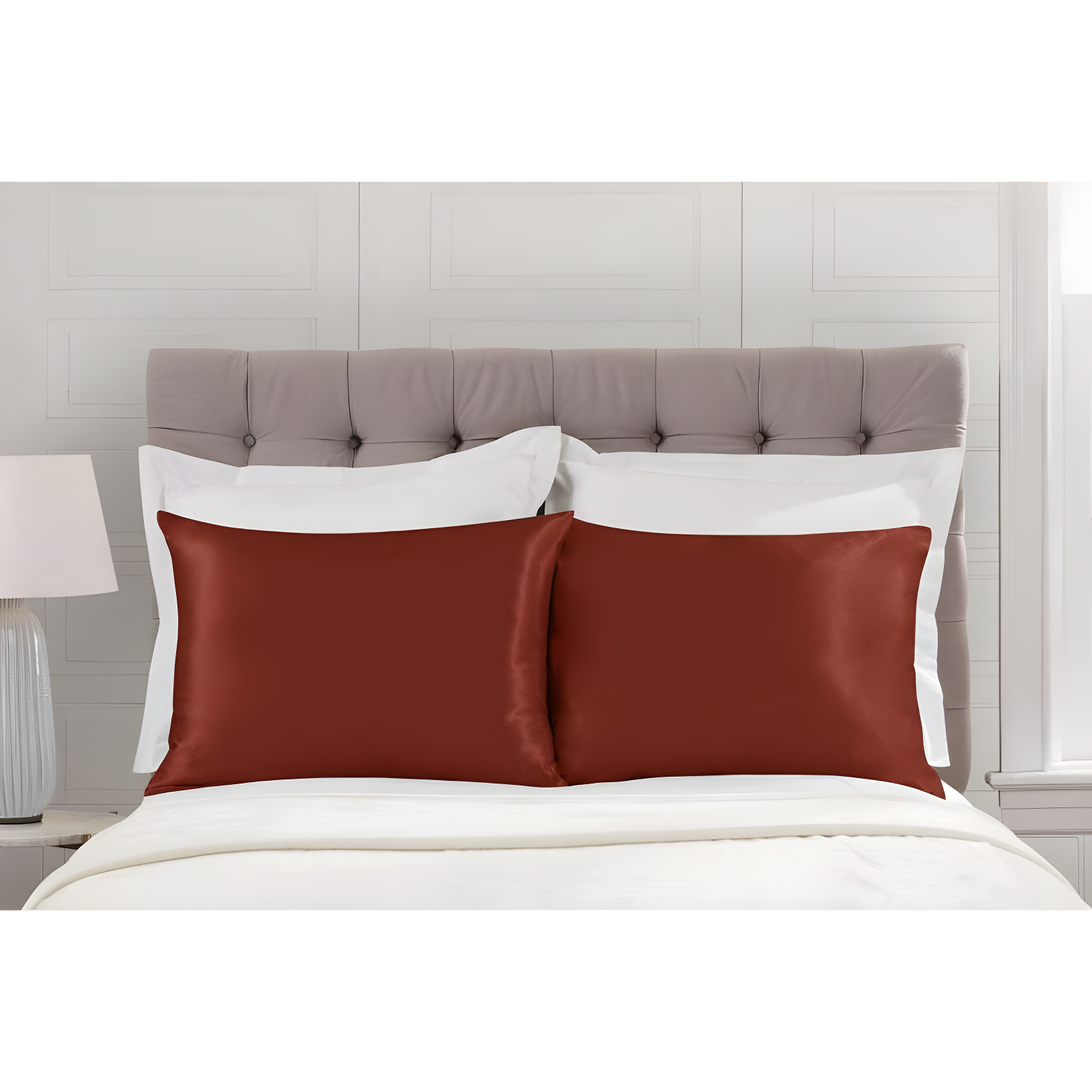 Shopbedding Blissford Satin Pillowcase with Zipper