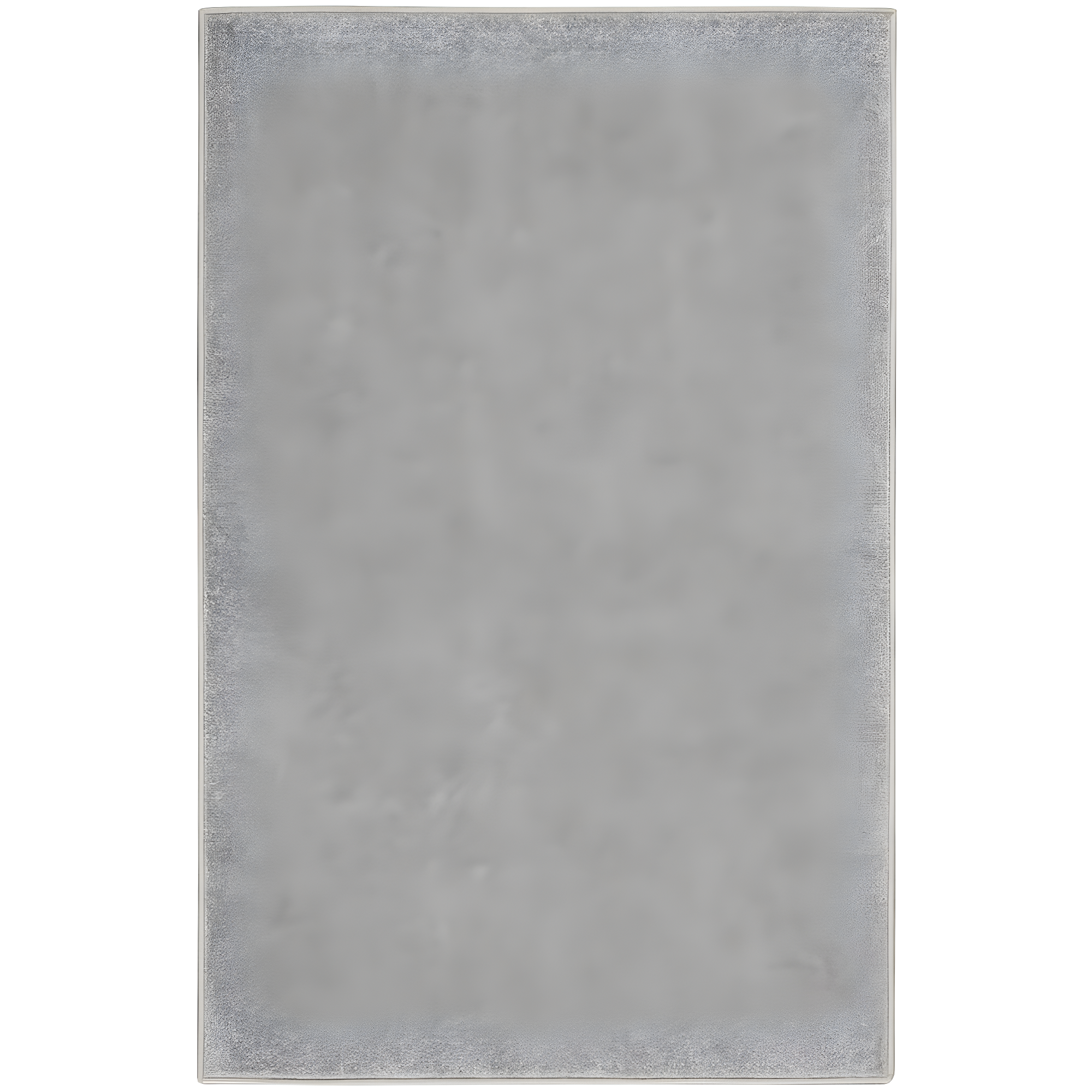 Nourison Essentials Easy Care Indoor Outdoor Area Rug - Silver Grey 2' x 4'