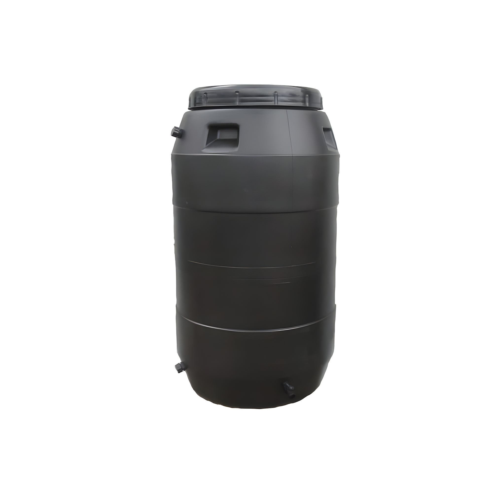 UpCycle Products 55 Gallon Black Rain Barrel