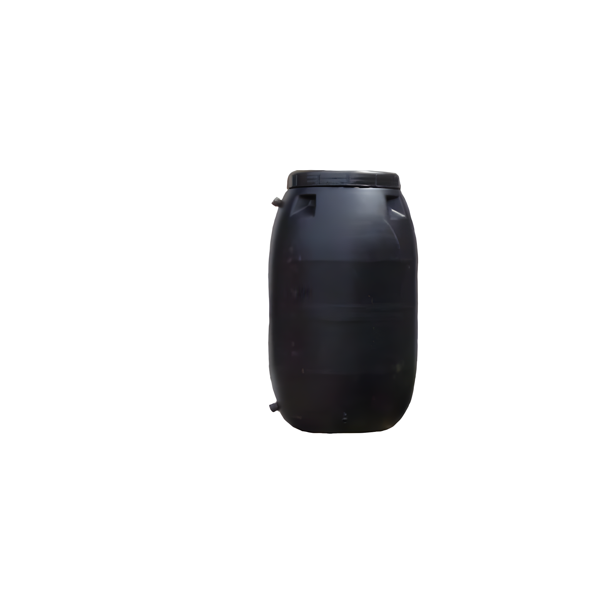 UpCycle Products 55 Gallon Black Rain Barrel