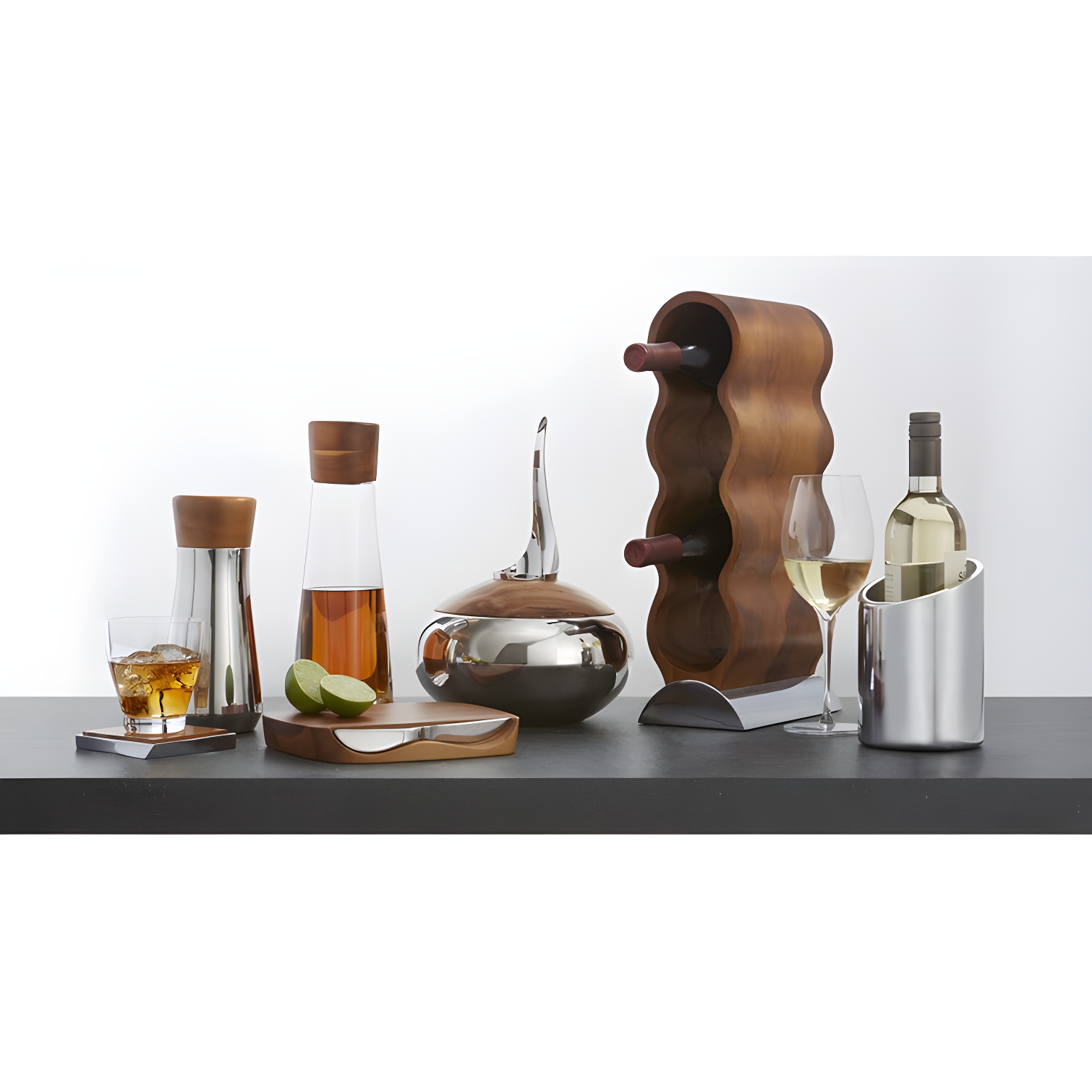 Nambe Tilt Wine Chiller