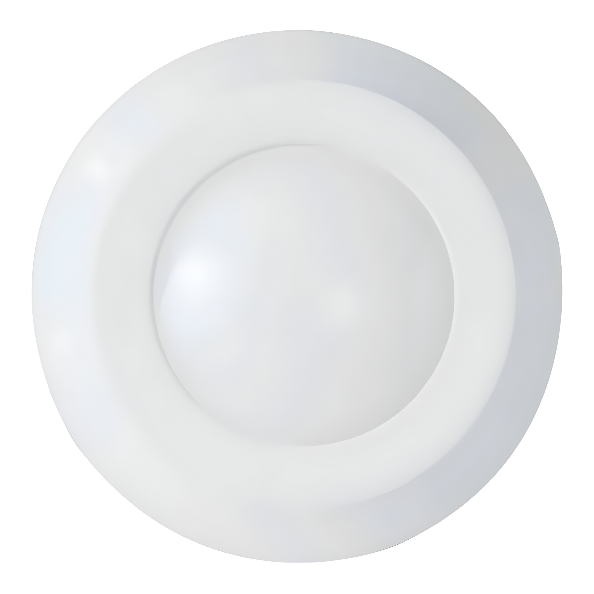 4'' White LED Shower Recessed Trim