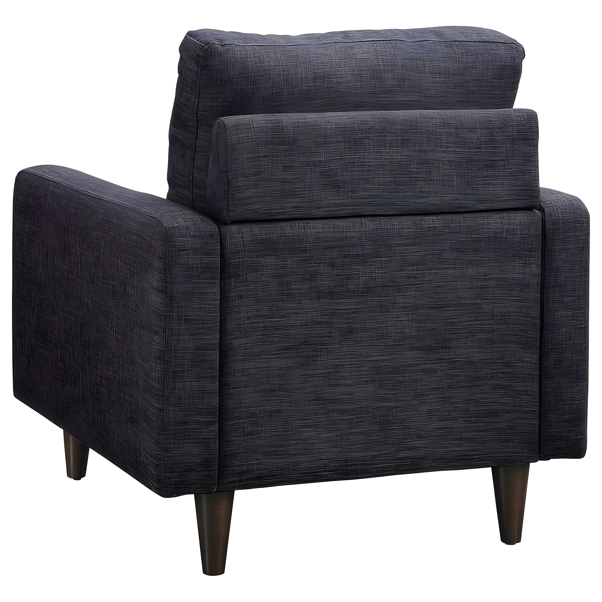 Coaster Watsonville Contemporary Fabric Tufted Accent Chair in Gray