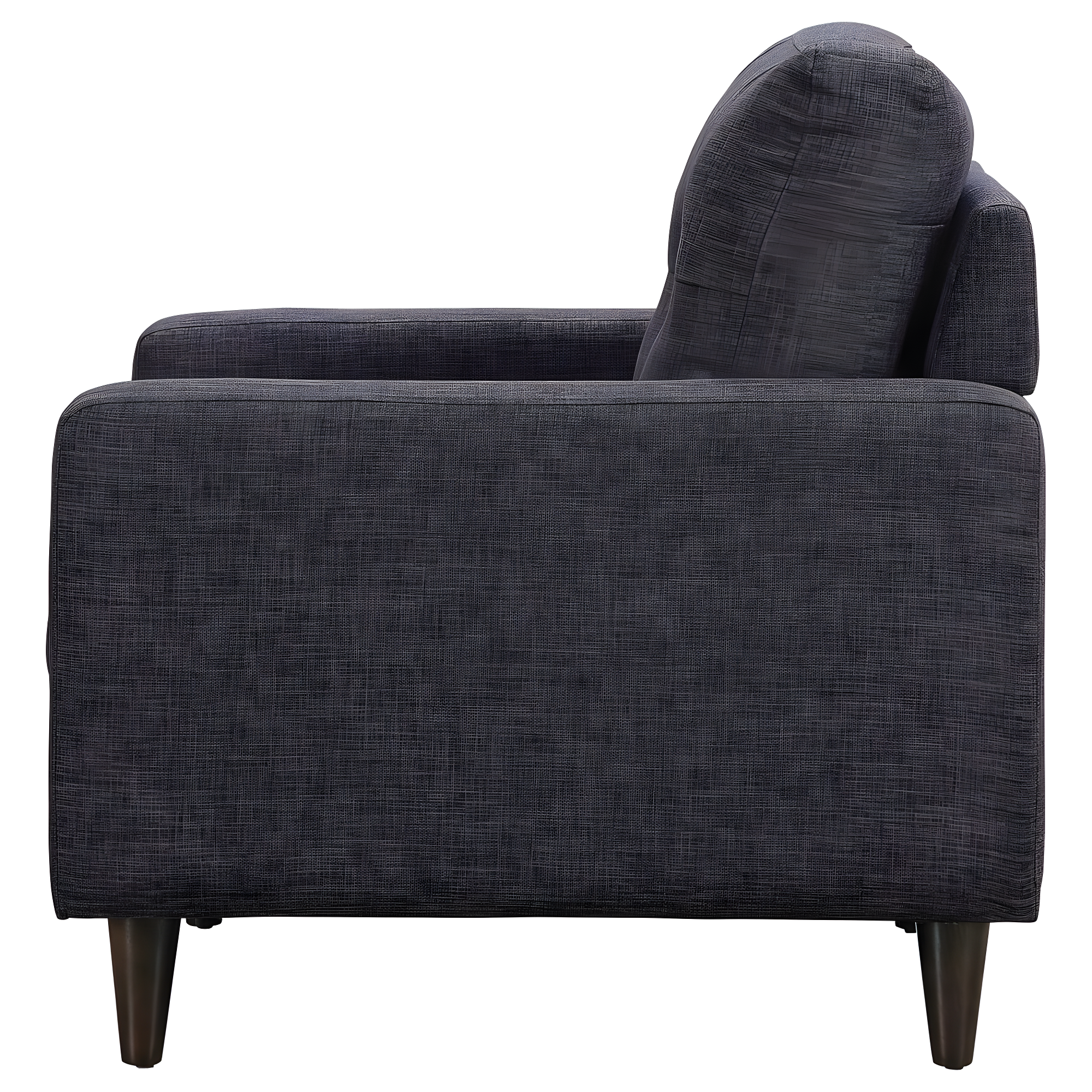 Coaster Watsonville Contemporary Fabric Tufted Accent Chair in Gray