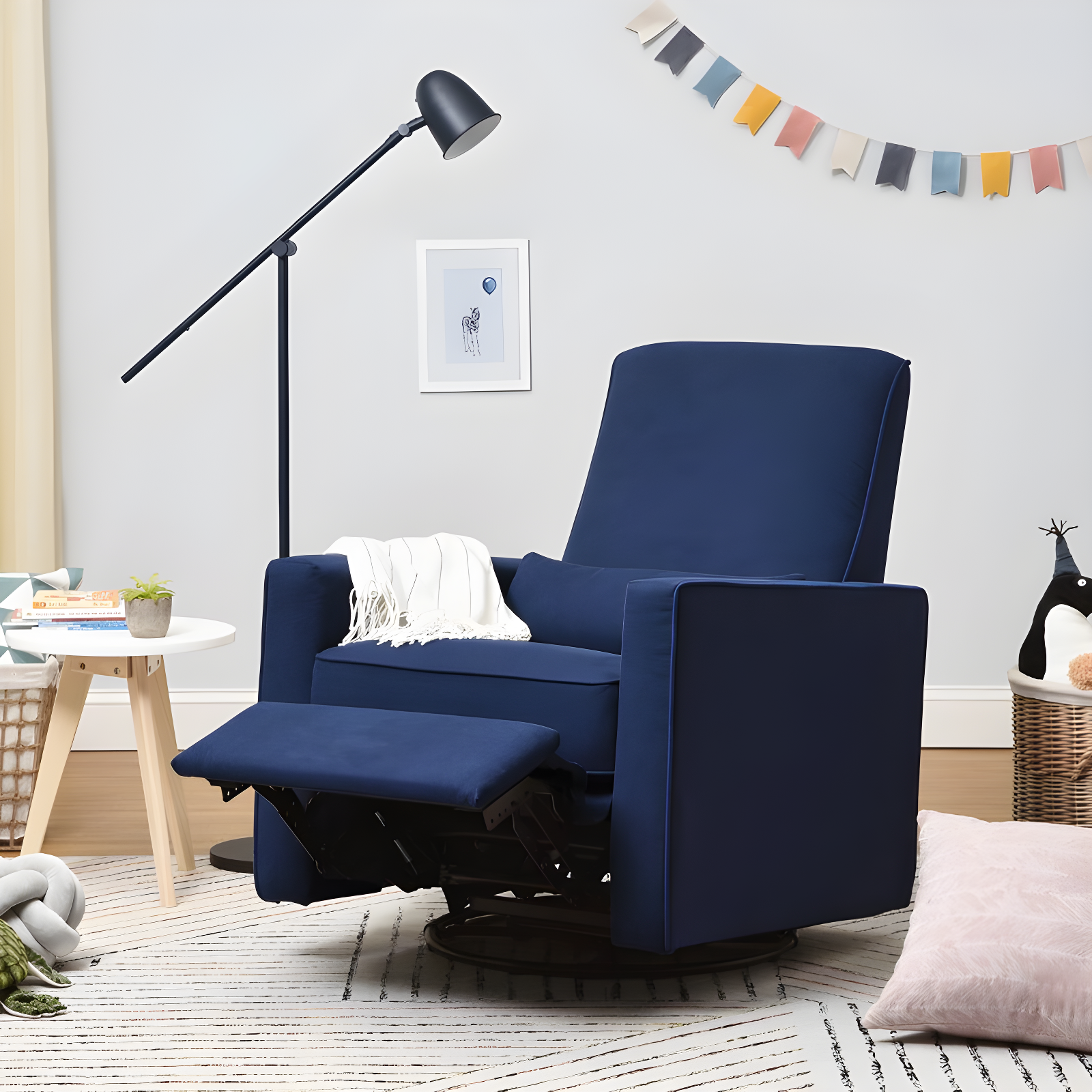Piper Swivel Reclining Glider