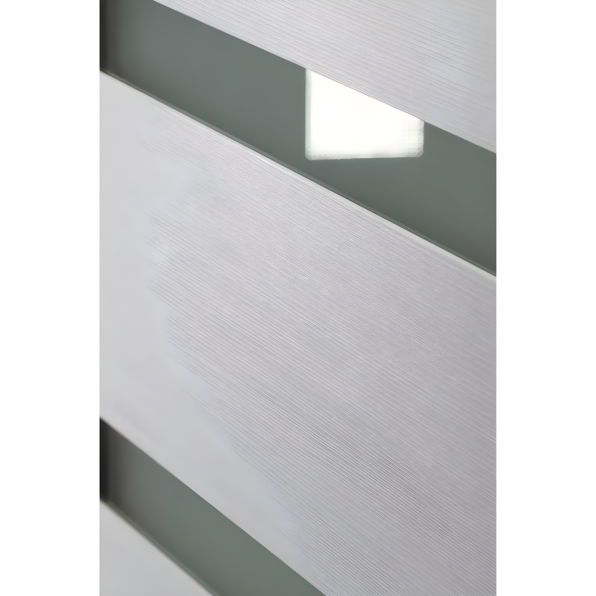 Leora Paneled Manufactured Wood and Glass Standard Door Slab
