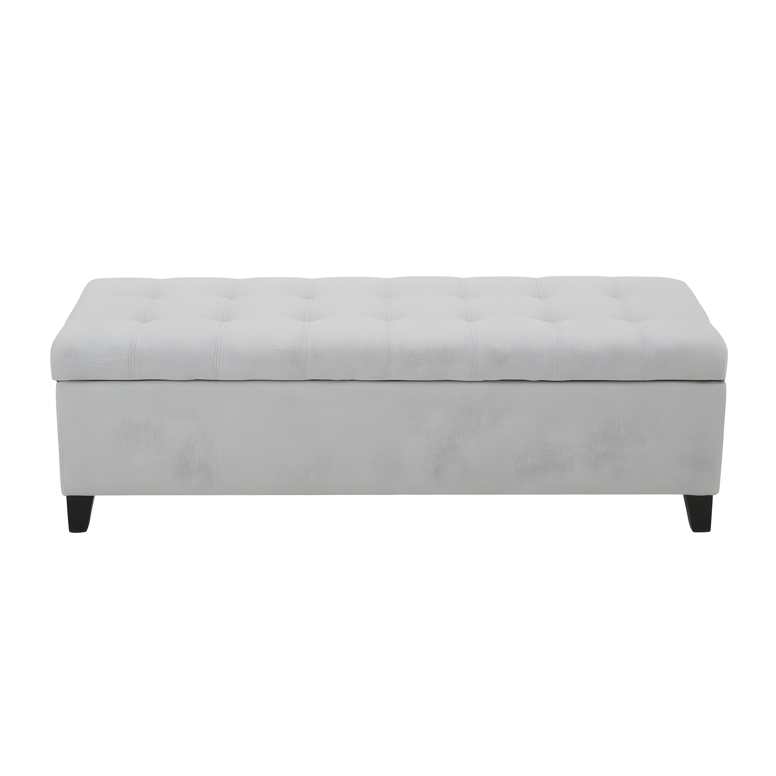 Mission Storage Ottoman - Light Gray - Christopher Knight Home