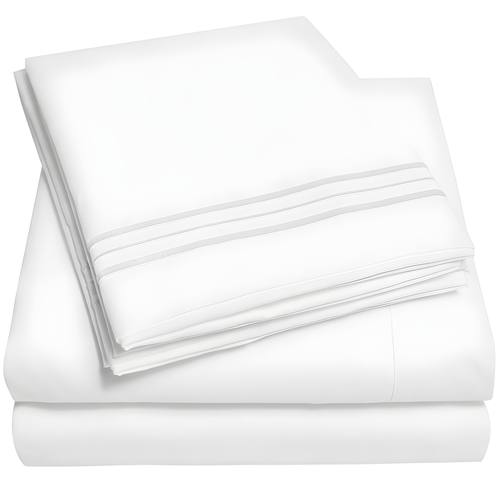 Sweet Home Collection 18-24" Extra Deep Pocket Ultra Soft Microfiber Solid Sheet Set