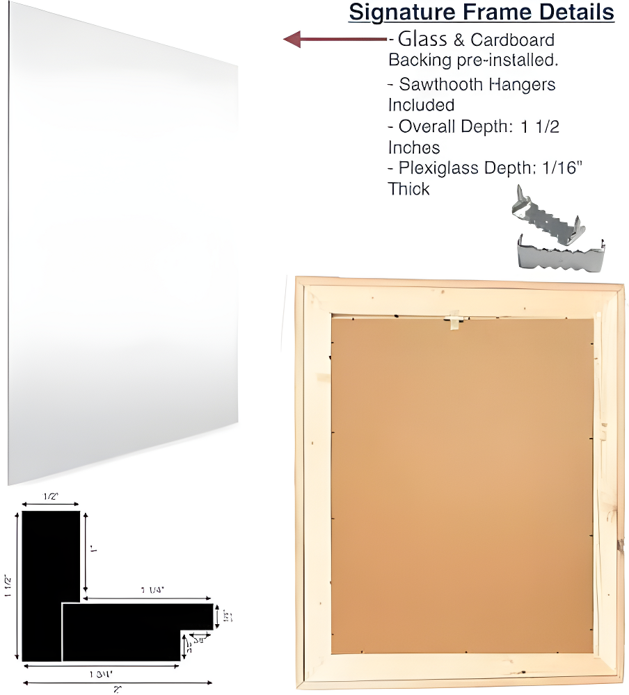 Kattan Weathered Gray Wood Beveled Picture Frame