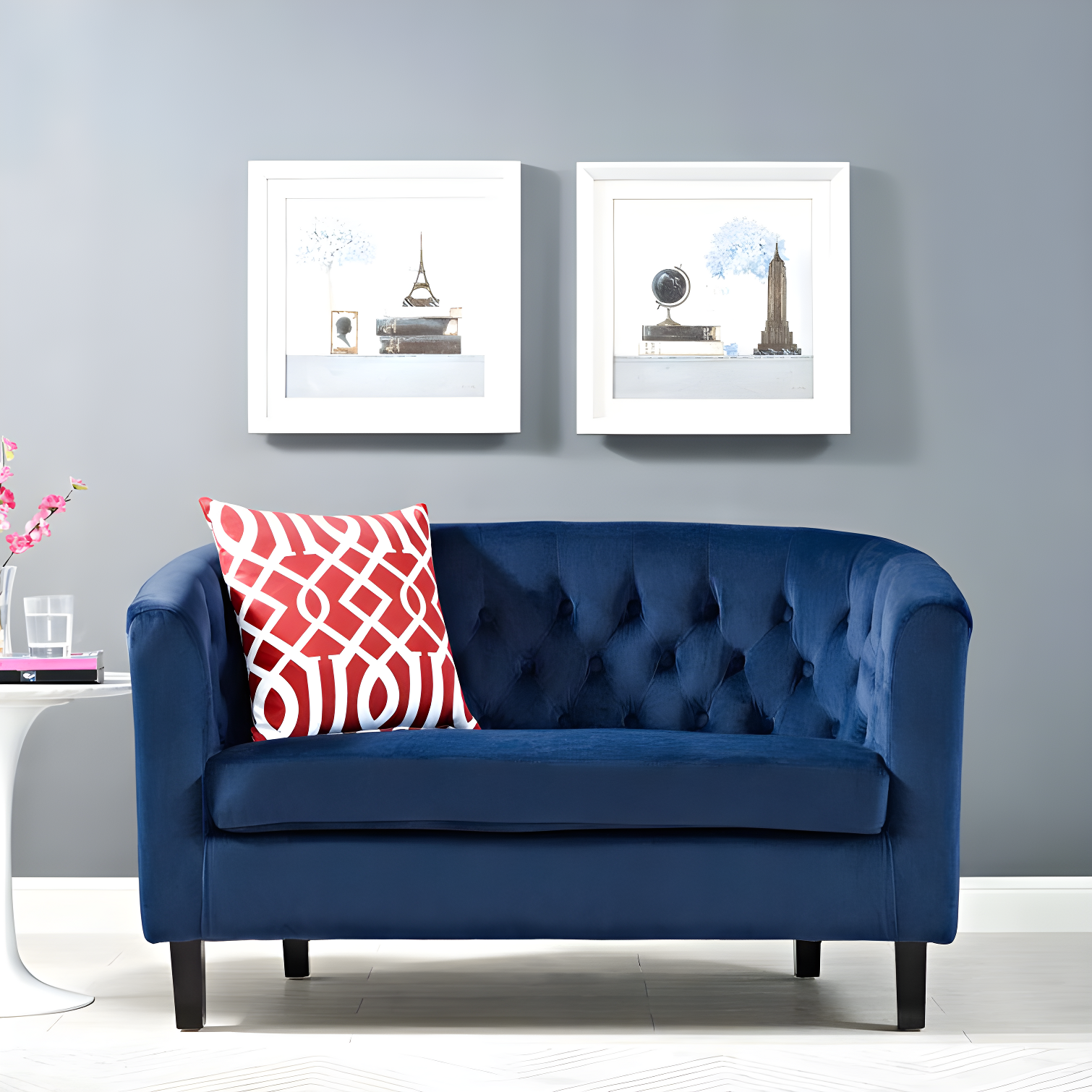 Modway Prospect Upholstered Fabric Loveseat