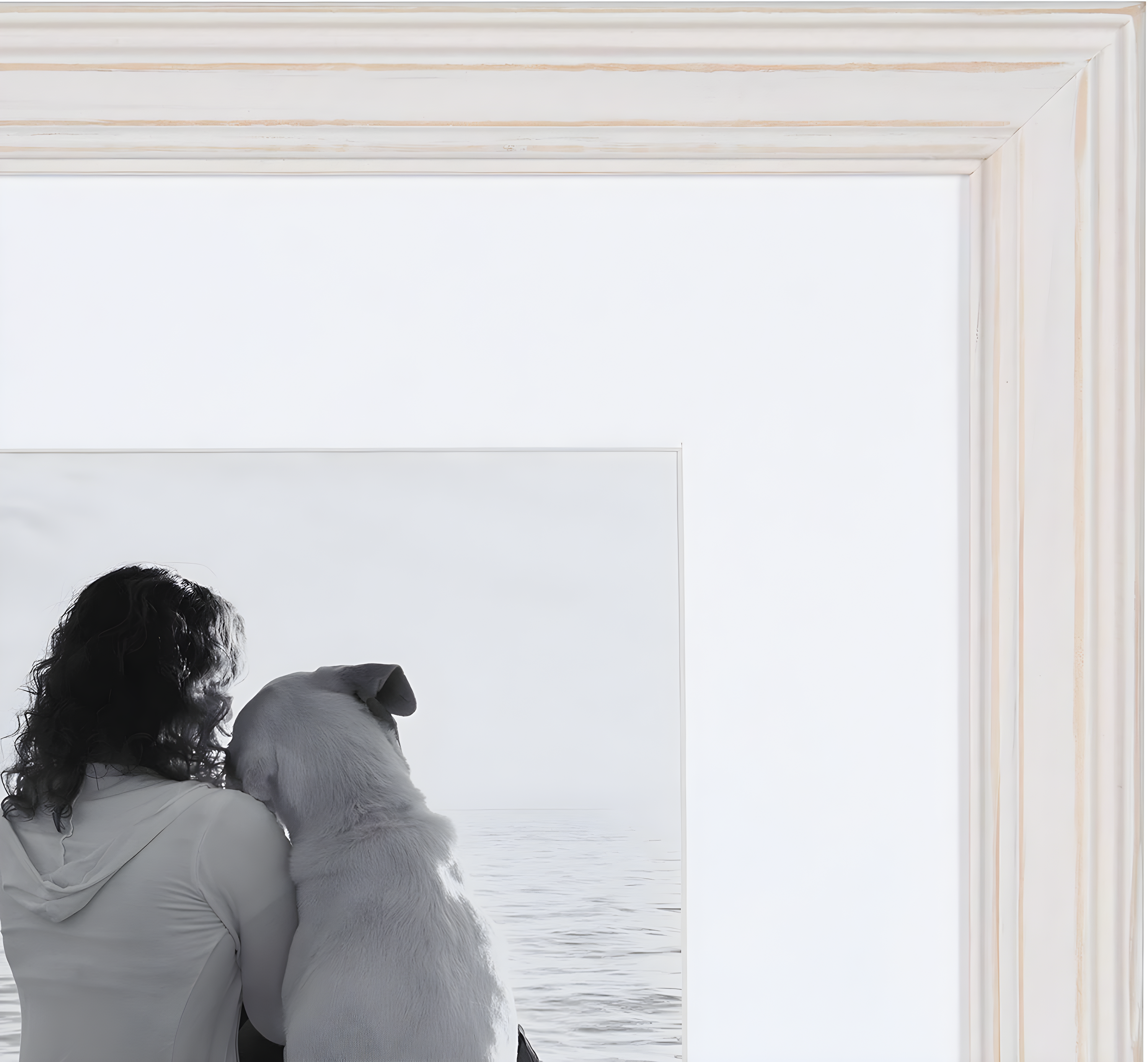 10pc Bordeaux Frame Box Set Matte White - Kate & Laurel All Things Decor: Wall Display, Modern Decor Style