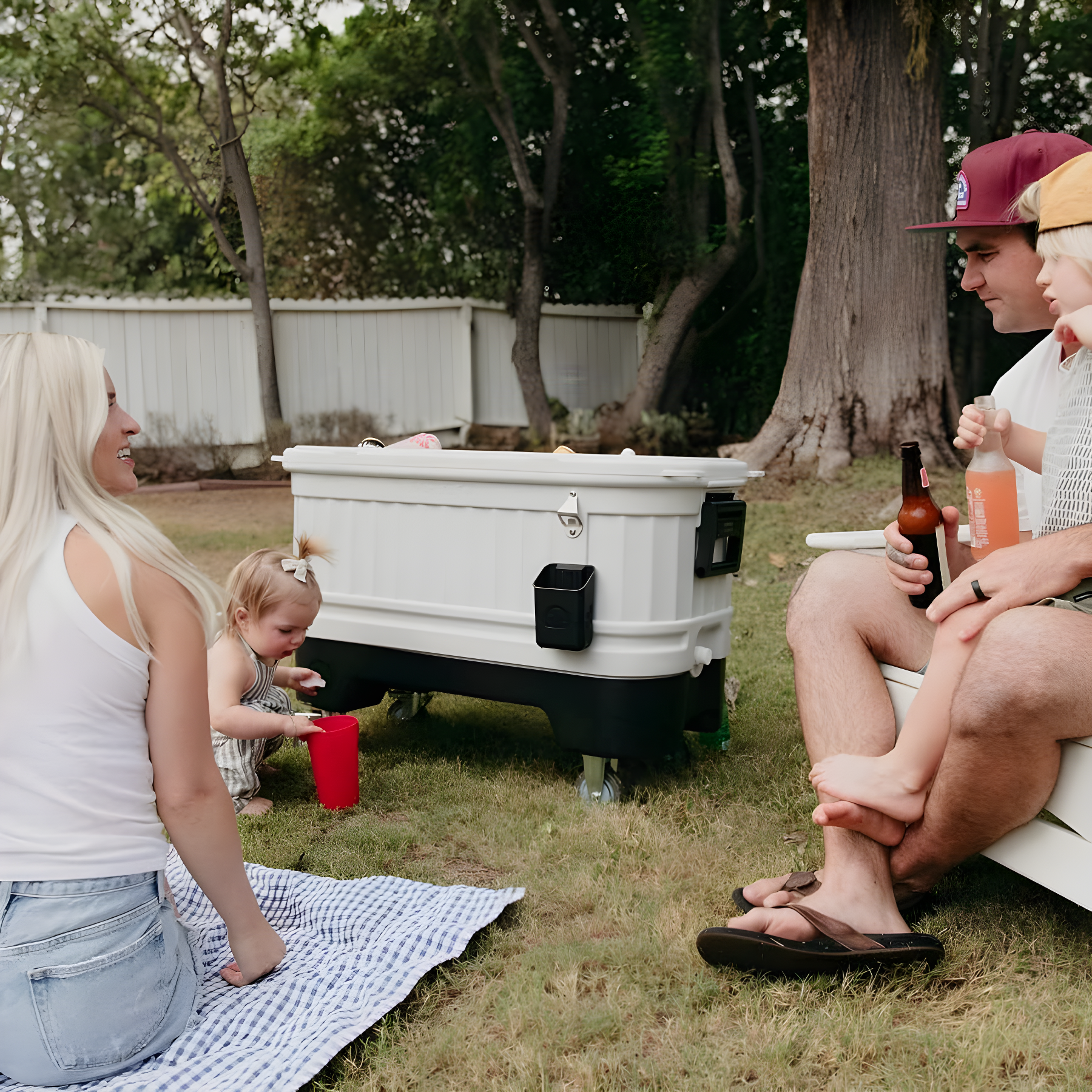 Igloo Party Bar 125qt Cooler - Gray
