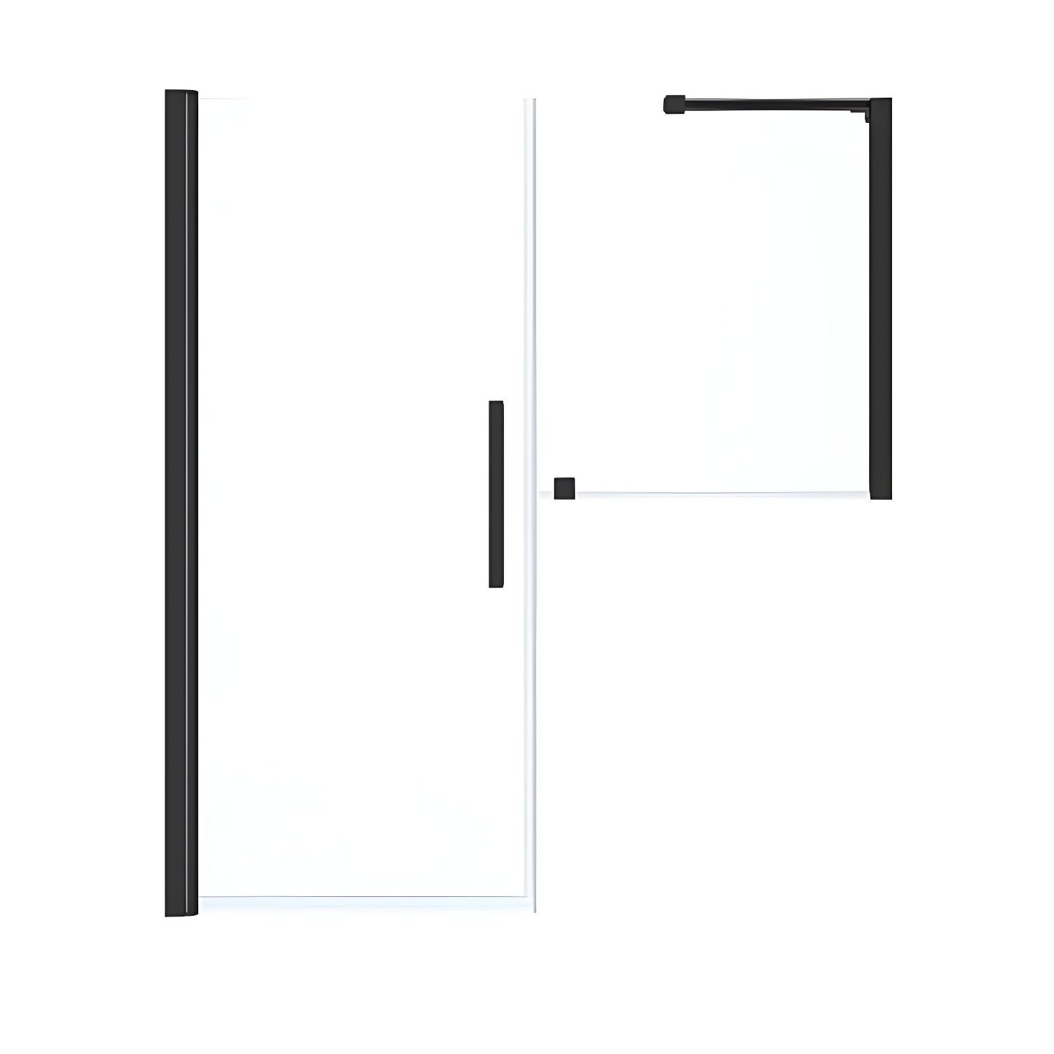 Endless Pasadena 59" W x 72" H Buttress Alcove Shower Kit, Door, Panel