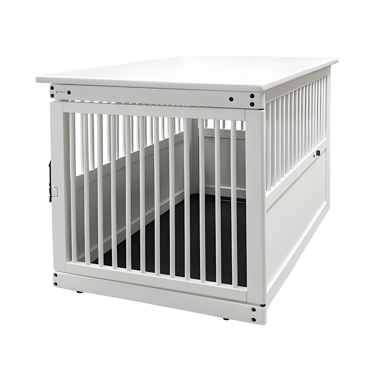 Richell Wooden End Table Pet Crate