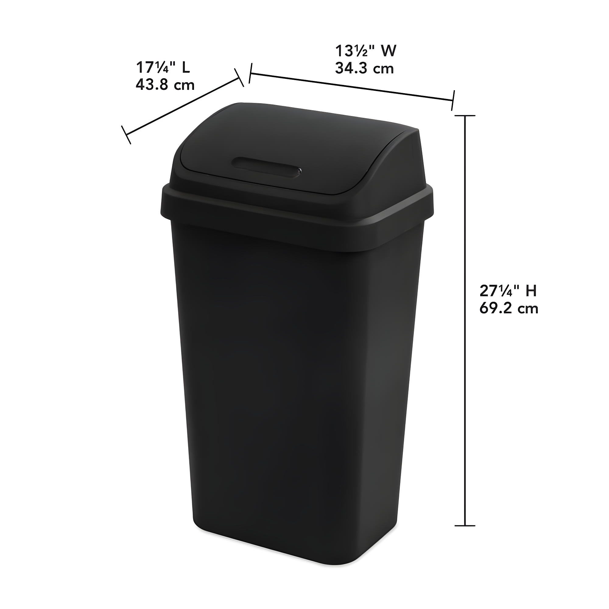 Sterilite 13 Gallon Swing Top Trash Can & Reviews | Wayfair