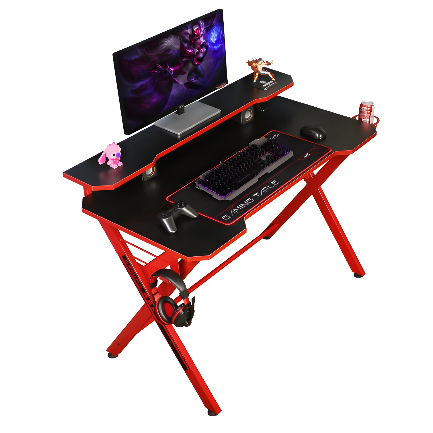 Metal Base Writing Desk